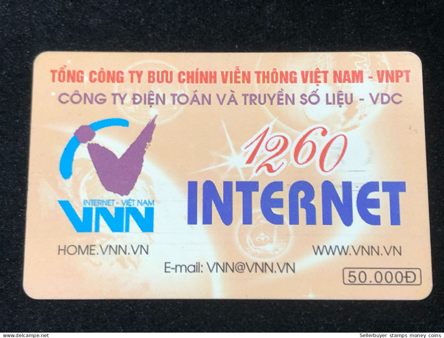 Vietnam This Is A Vietnamese Cardphone Card From 2001 And 2005(1260- 50 000dong)-1pcs - Viêt-Nam