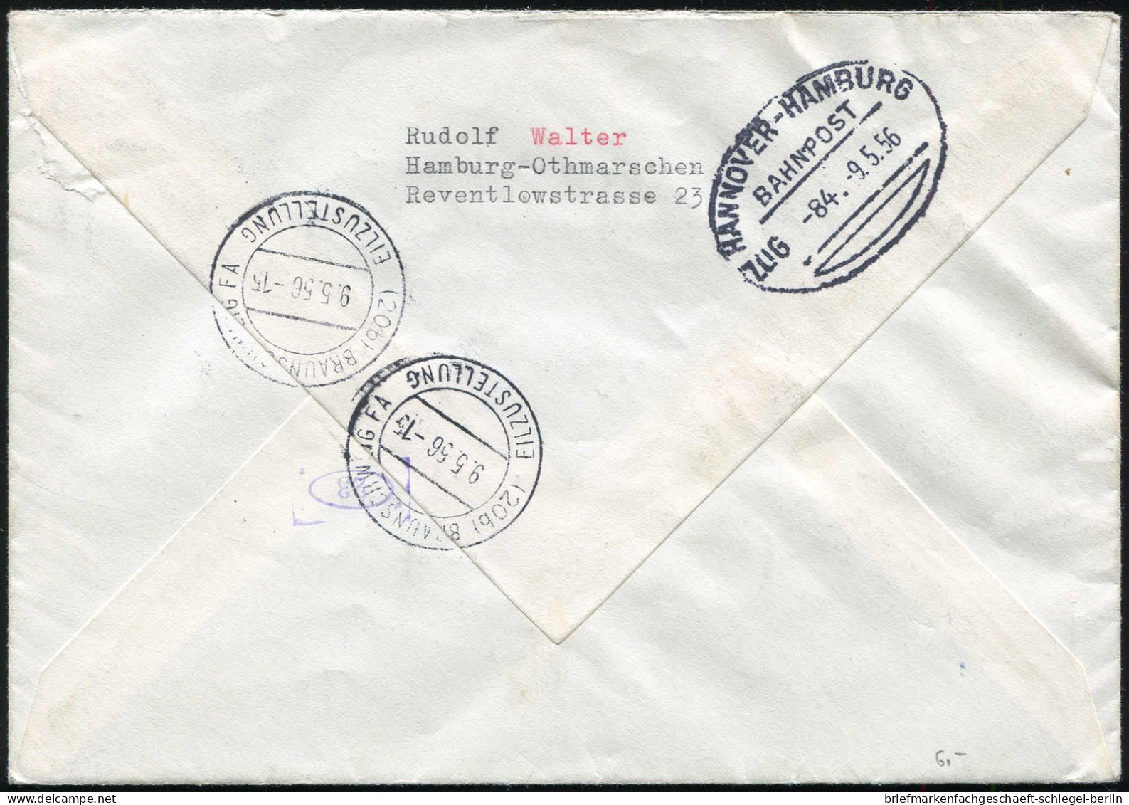 Bundesrepublik Deutschland, 1955, 190,191 189,190 + AFS, Brief - Otros & Sin Clasificación