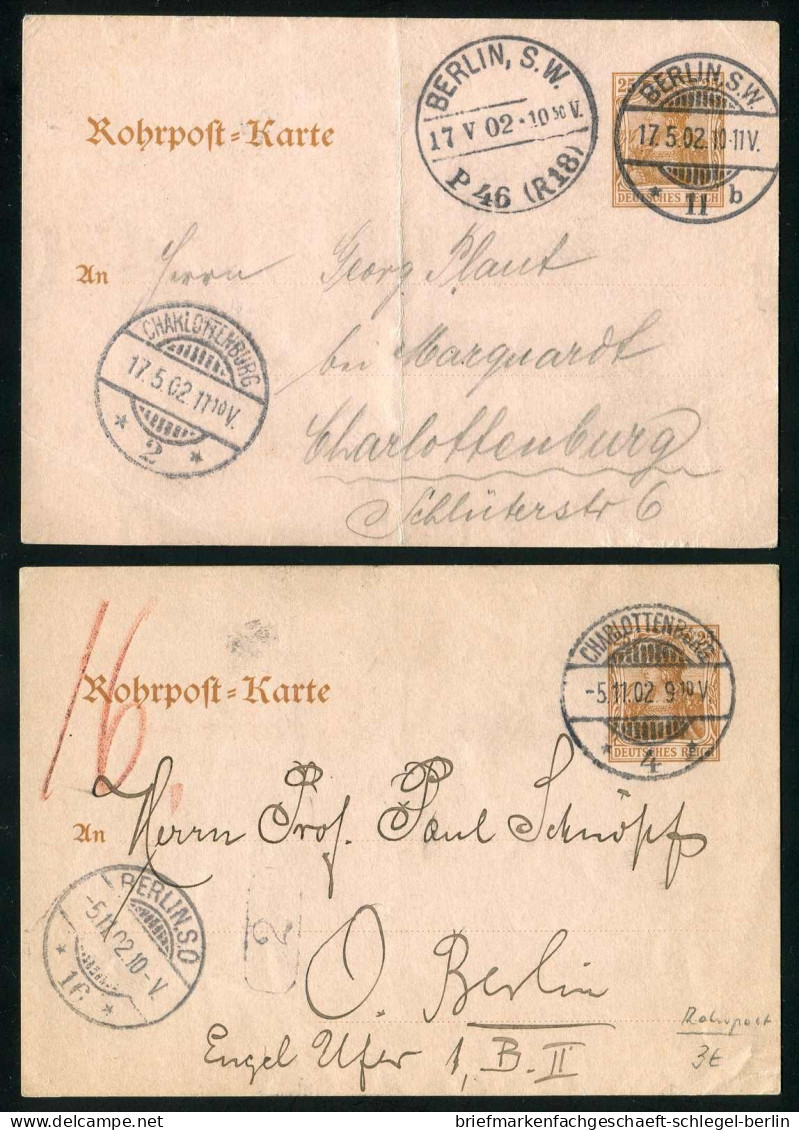 Berliner Postgeschichte, 1902, RP 13, Brief - Autres & Non Classés