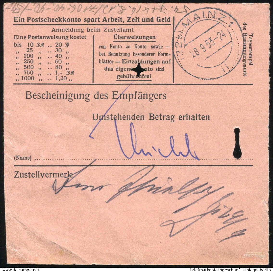 Bundesrepublik Deutschland, 1953, 130 EF, Brief - Autres & Non Classés
