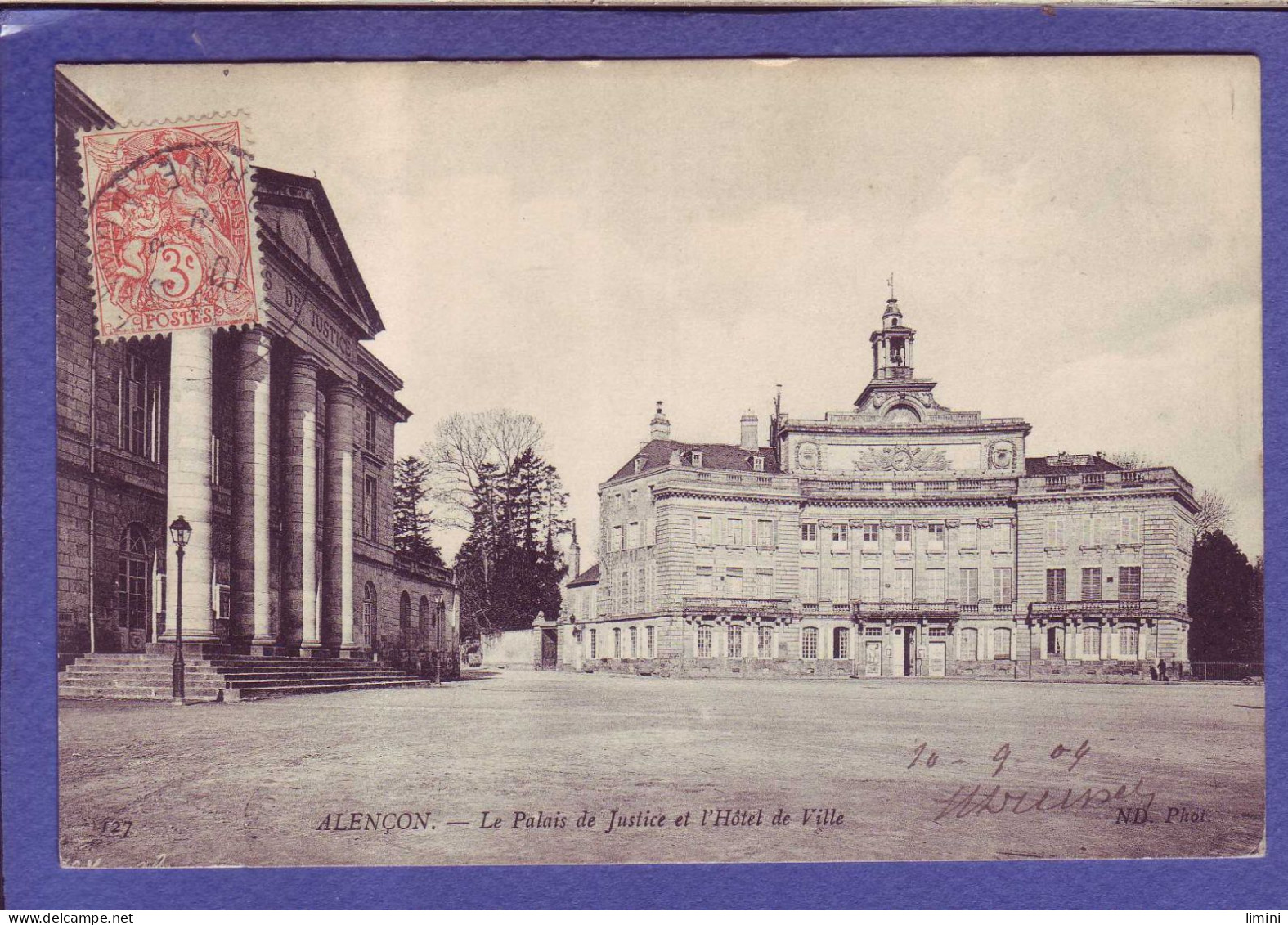 61 - ALENCON - PALAIS De JUSTICE Et HOTEL De VILLE - - Alencon