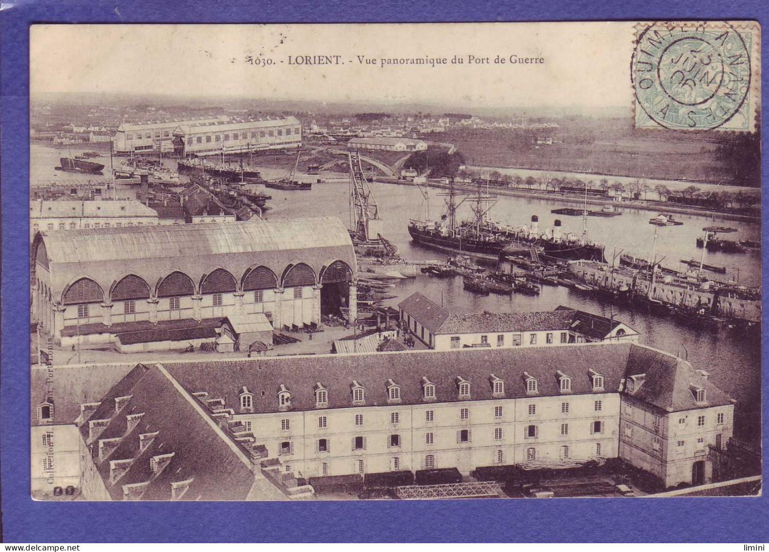 56 - LORIENT - PORT De GUERRE -VUE PANORAMIQUE -  - Lorient