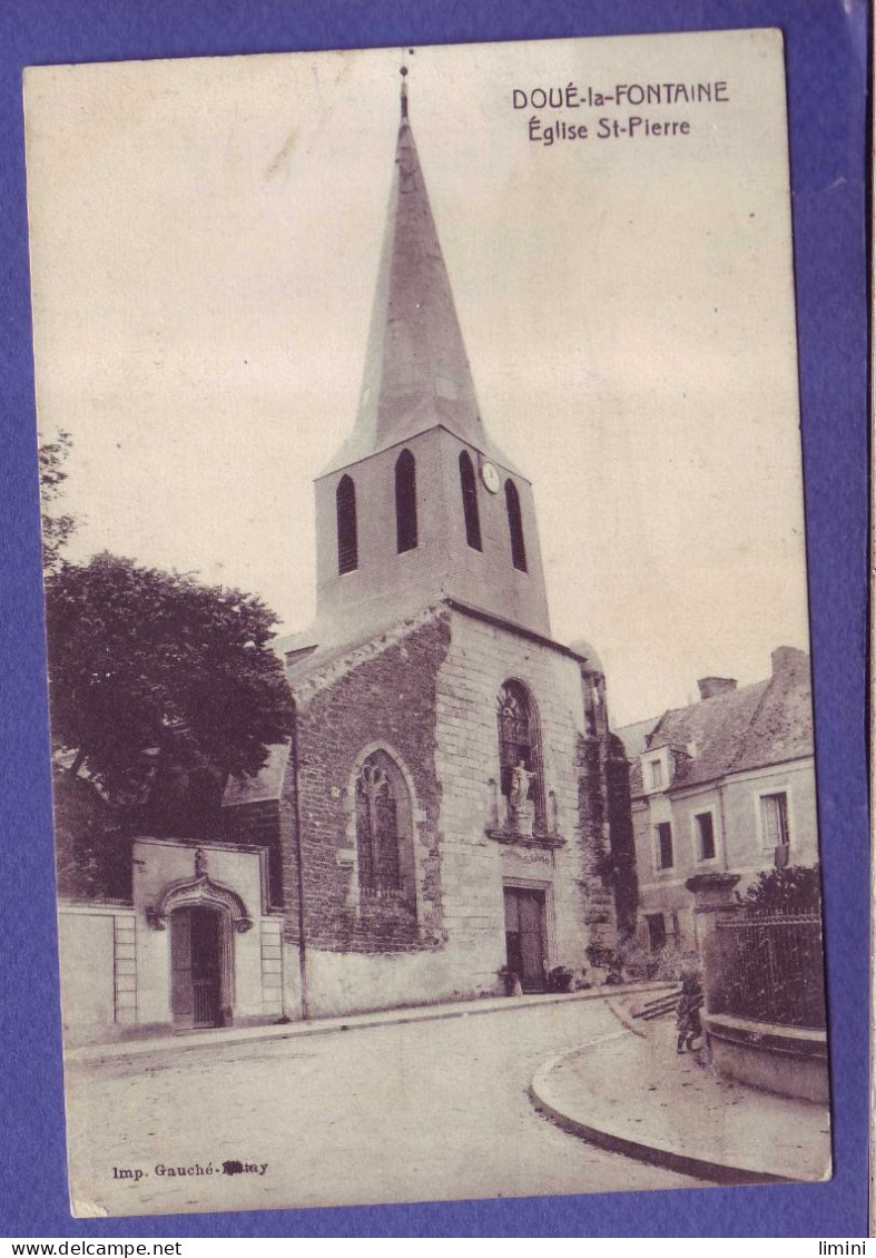 49 - DOUE La FONTAINE - EGLISE SAINT PIERRE -  - Doue La Fontaine