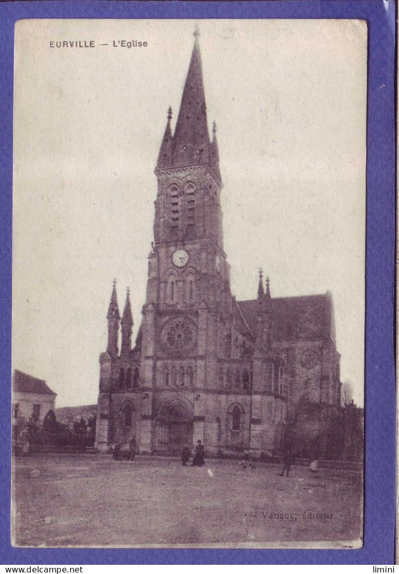 52 - EURVILLE - EGLISE - ANIMEE - - Sonstige & Ohne Zuordnung