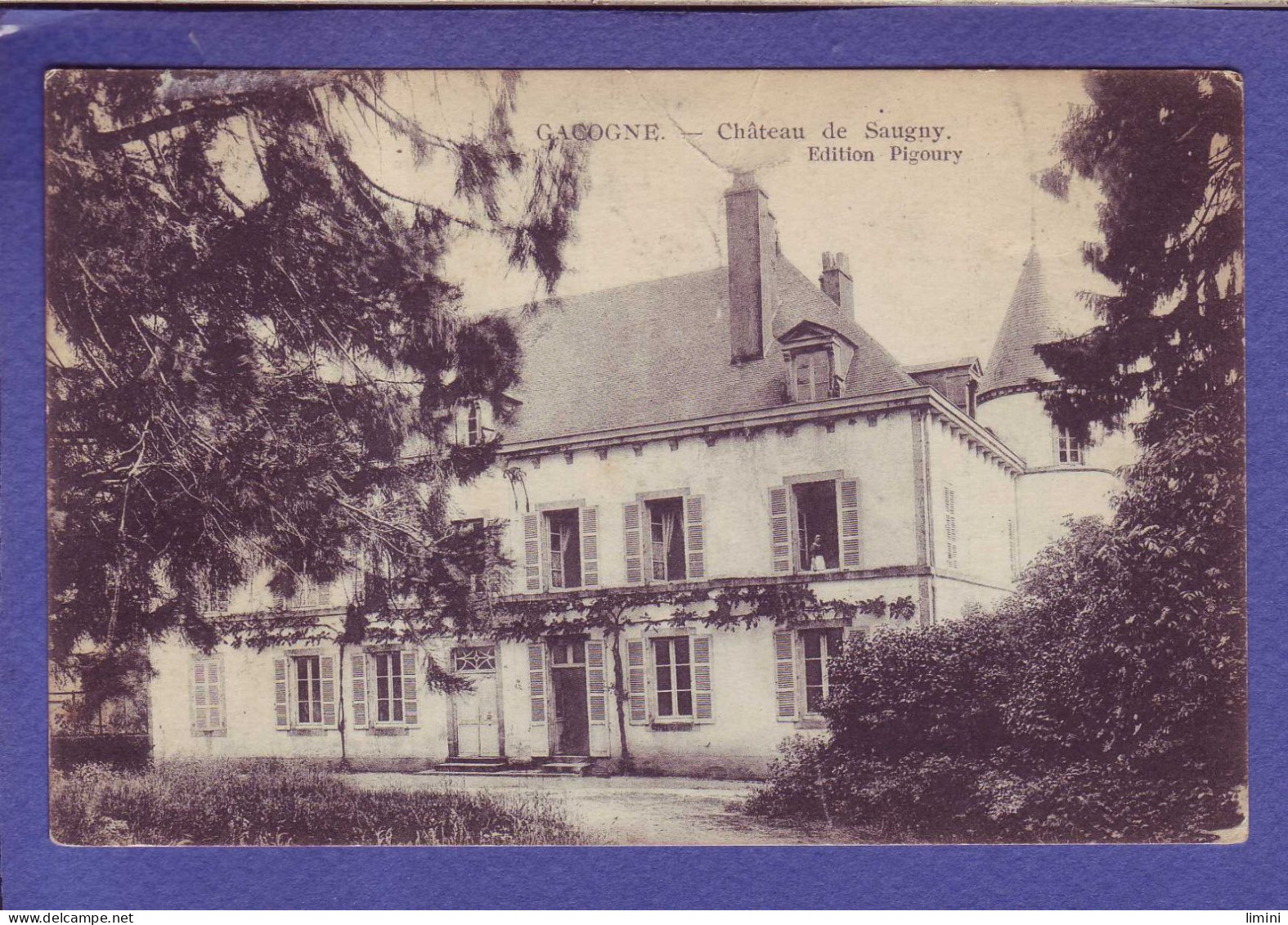 58 - CACOGNE - CHATEAU De SAUGNY -  - Other & Unclassified