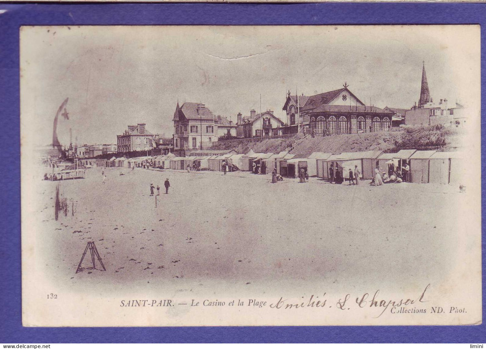 50 - SAINT PAIR Sur MER - LA PLAGE Et Le CASINO -  - Saint Pair Sur Mer