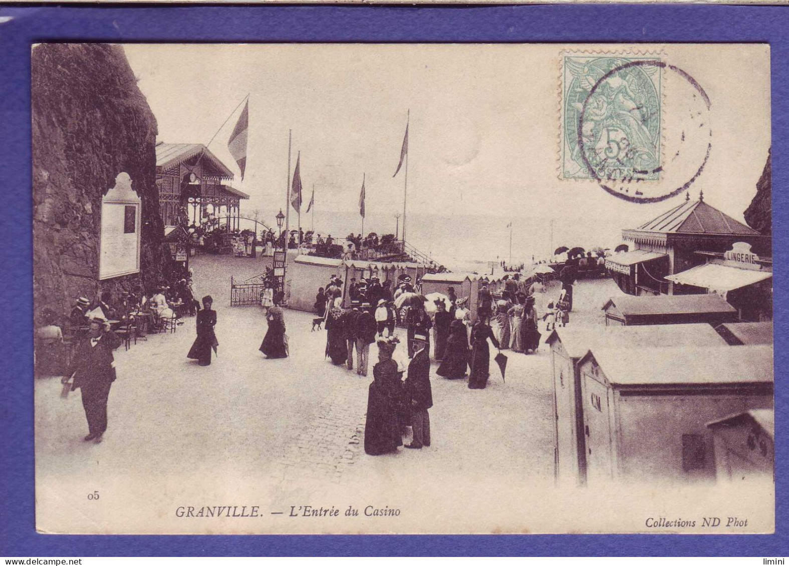 50 - GRANVILLE - ENTREE Du CHATEAU - ANIMEE - - Granville