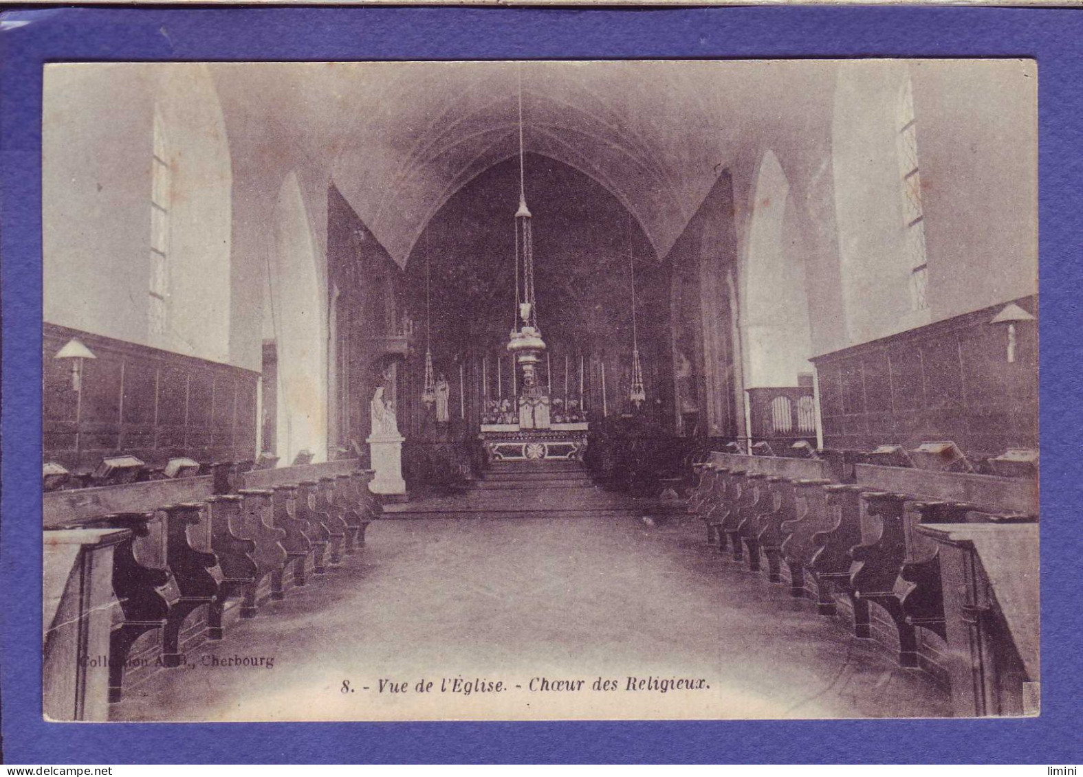 50 - BRIQUEBEC - ABBAYE De NOTRE DAME De GRACE - CHOEUR Des RELIGIEUX -  - Bricquebec