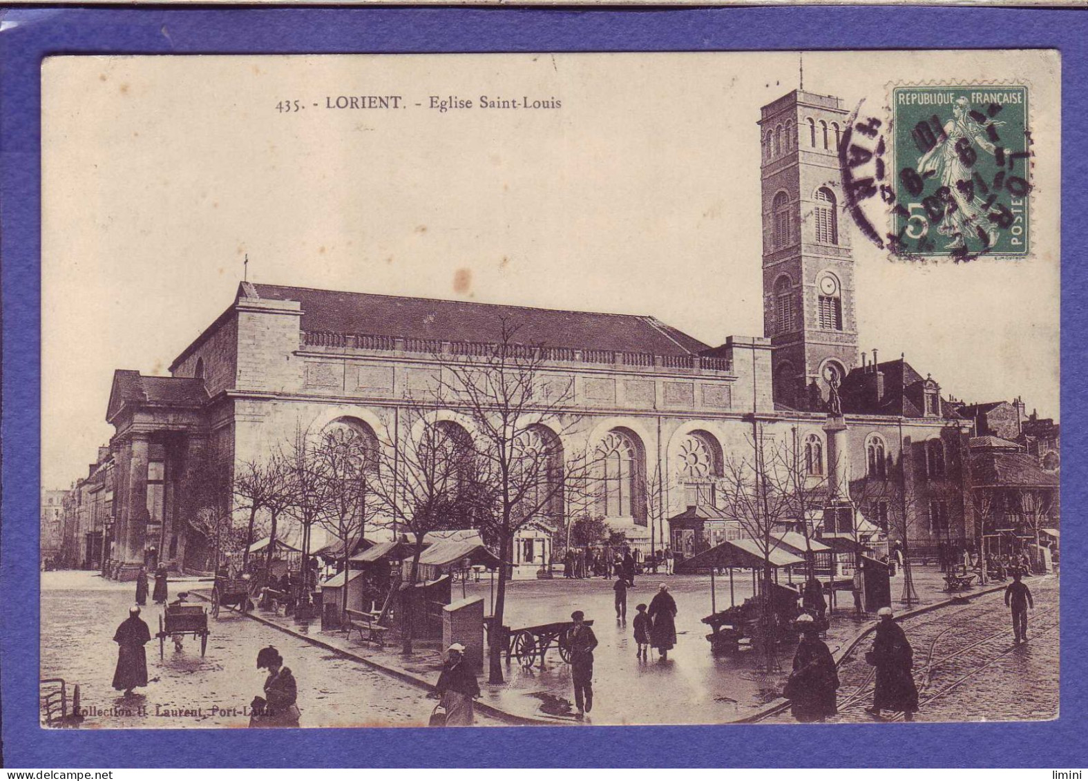 56 - LORIENT - EGLISE SAINT LOUIS - ANIMÉE -  - Lorient