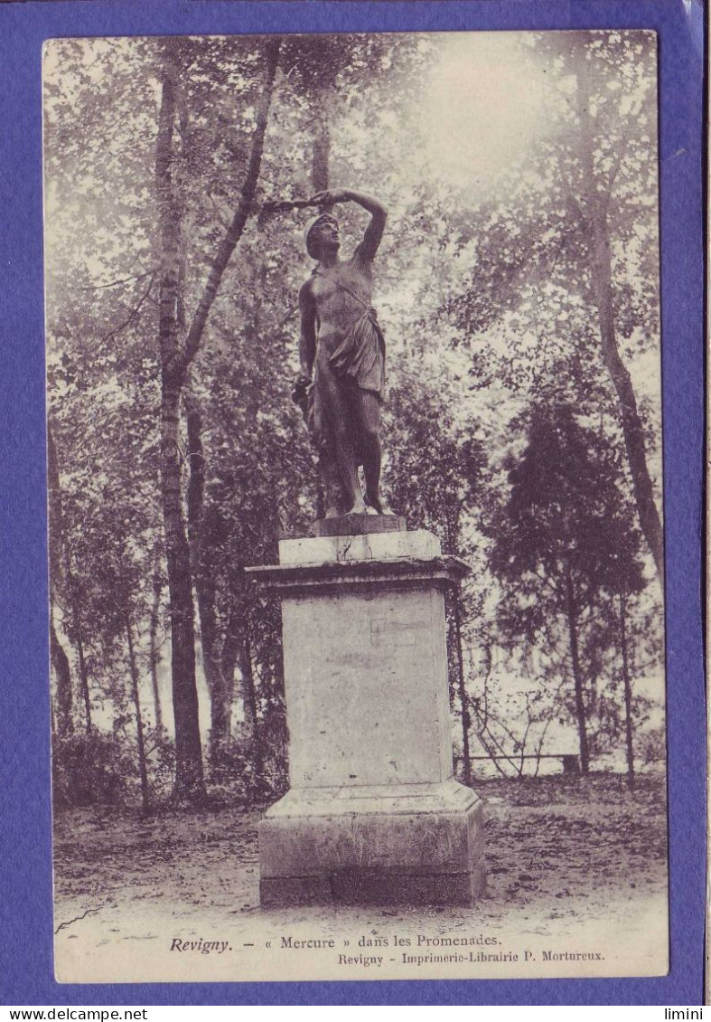 55 - REVIGNY Sur ORNAIN - MERCURE - STATUE - DANS LES PROMENADES - - Revigny Sur Ornain