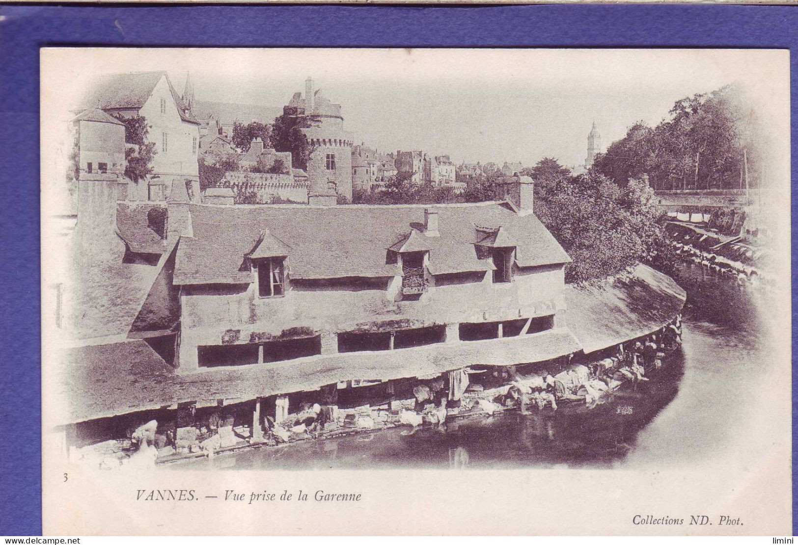 56 - VANNES - LAVANDIERE - VUE PRISE DE LA GARENNE -  - Vannes