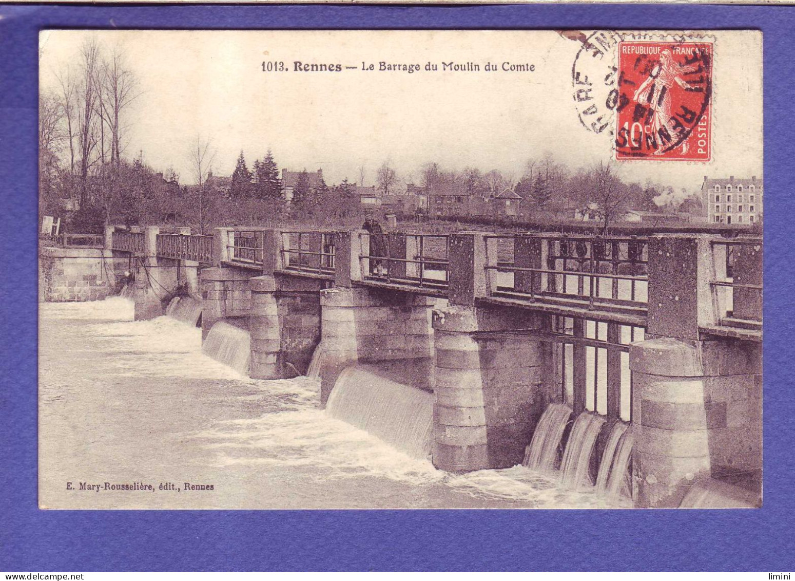 35 - RENNES - BARRAGE Du MOULIN Du COMTE -  - Rennes