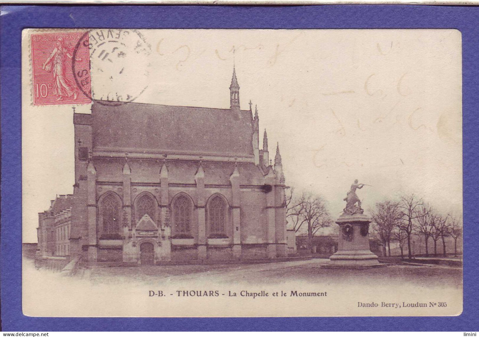 79 - THOUARS - CHAPELLE Et Le MONUMENT  - - Thouars
