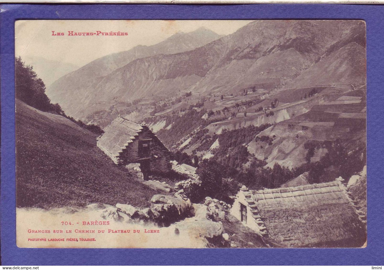 65 - BAREGES - GRANGES Sur Le CHEMIN Du LIENZ -  - Autres & Non Classés