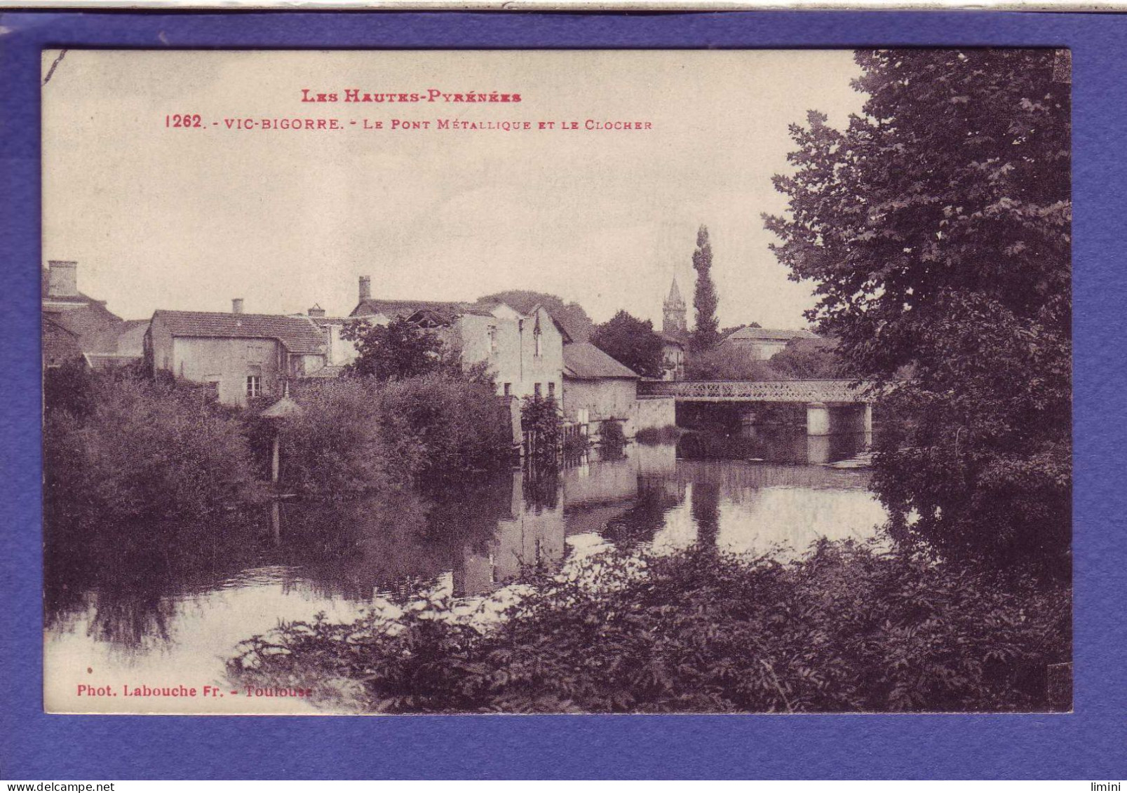 65 - VIC Sur BIGORRE - PONT METALLIQUE -  - Vic Sur Bigorre