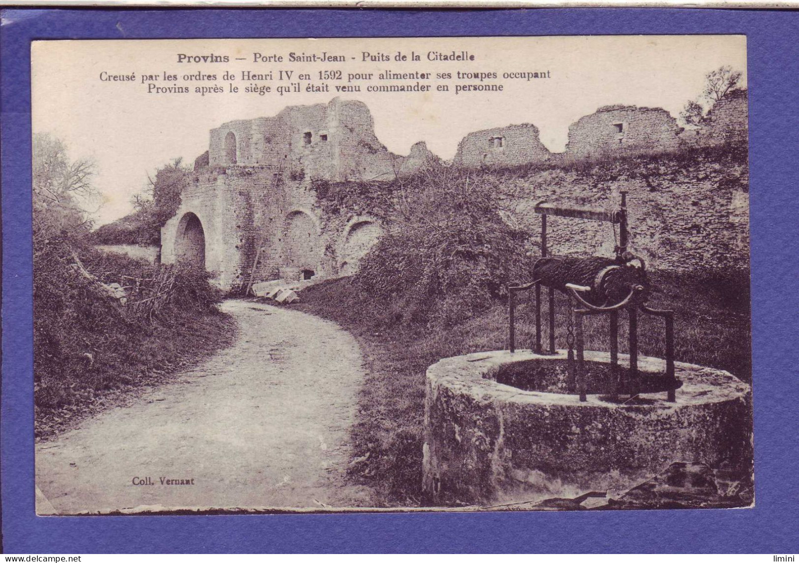 77 - PROVINS - PORTE SAINT JEAN - PUITS De La CITADELLE -  - Provins