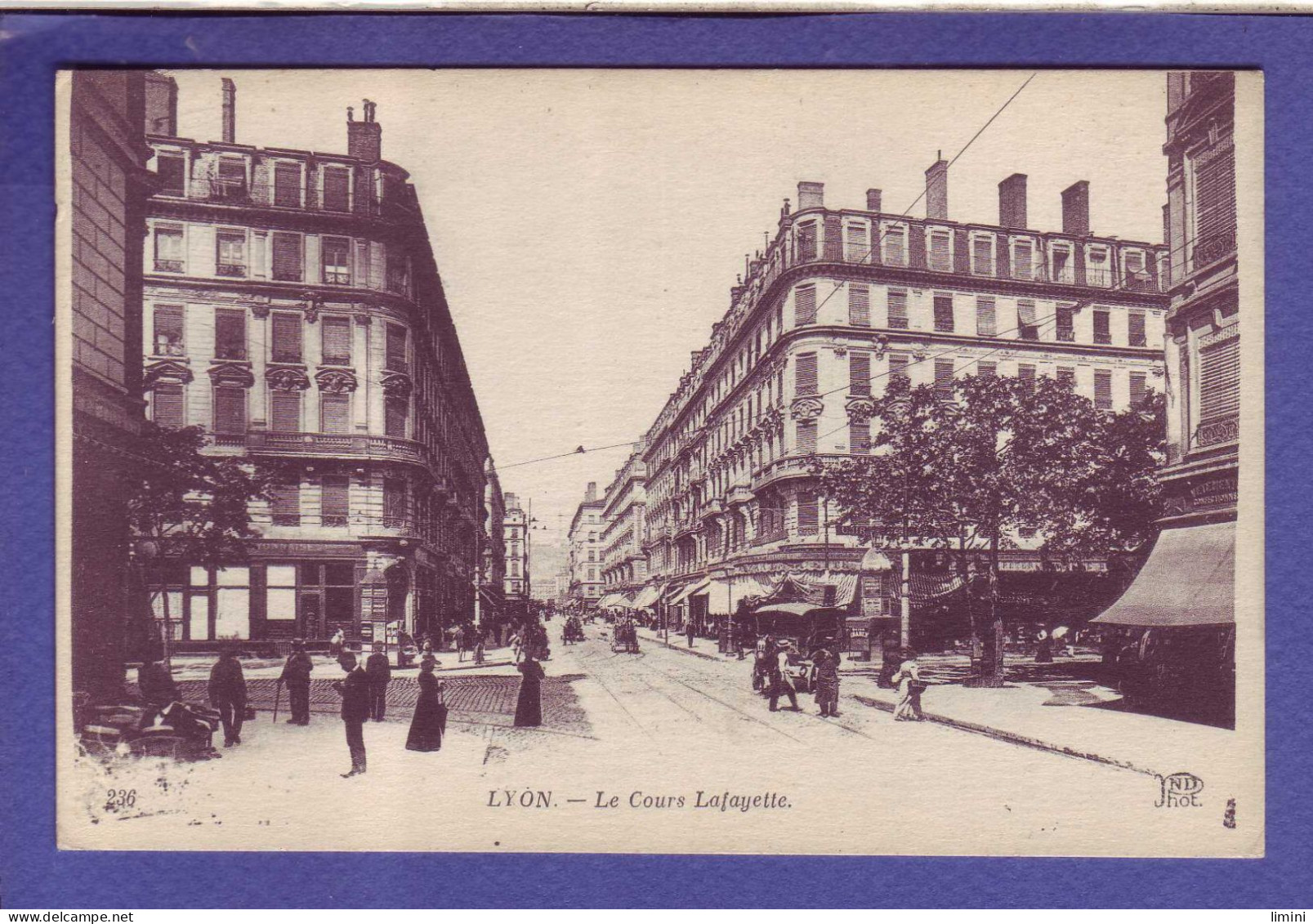 69 - LYON - COURS LAFAYETTE - ATTELAGE - ANIMÉE -  - Lyon 6