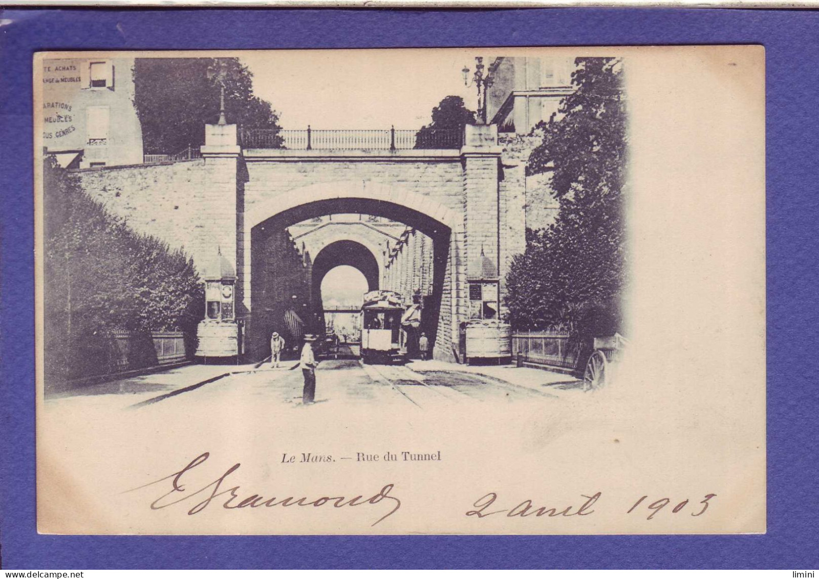 72 - LE MANS - RUE Du TUNNEL - TRAMWAYS -  - Le Mans