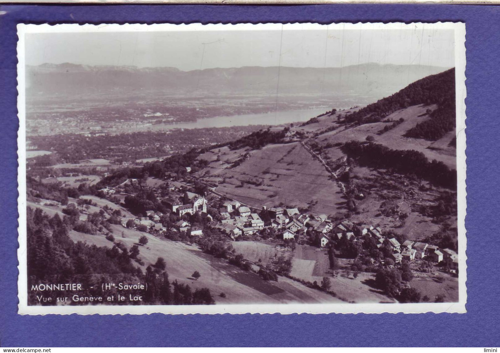 74 - MONNETIER - VUE Sur GENEVE Et Le LAC - PANORAMA -  - Sonstige & Ohne Zuordnung