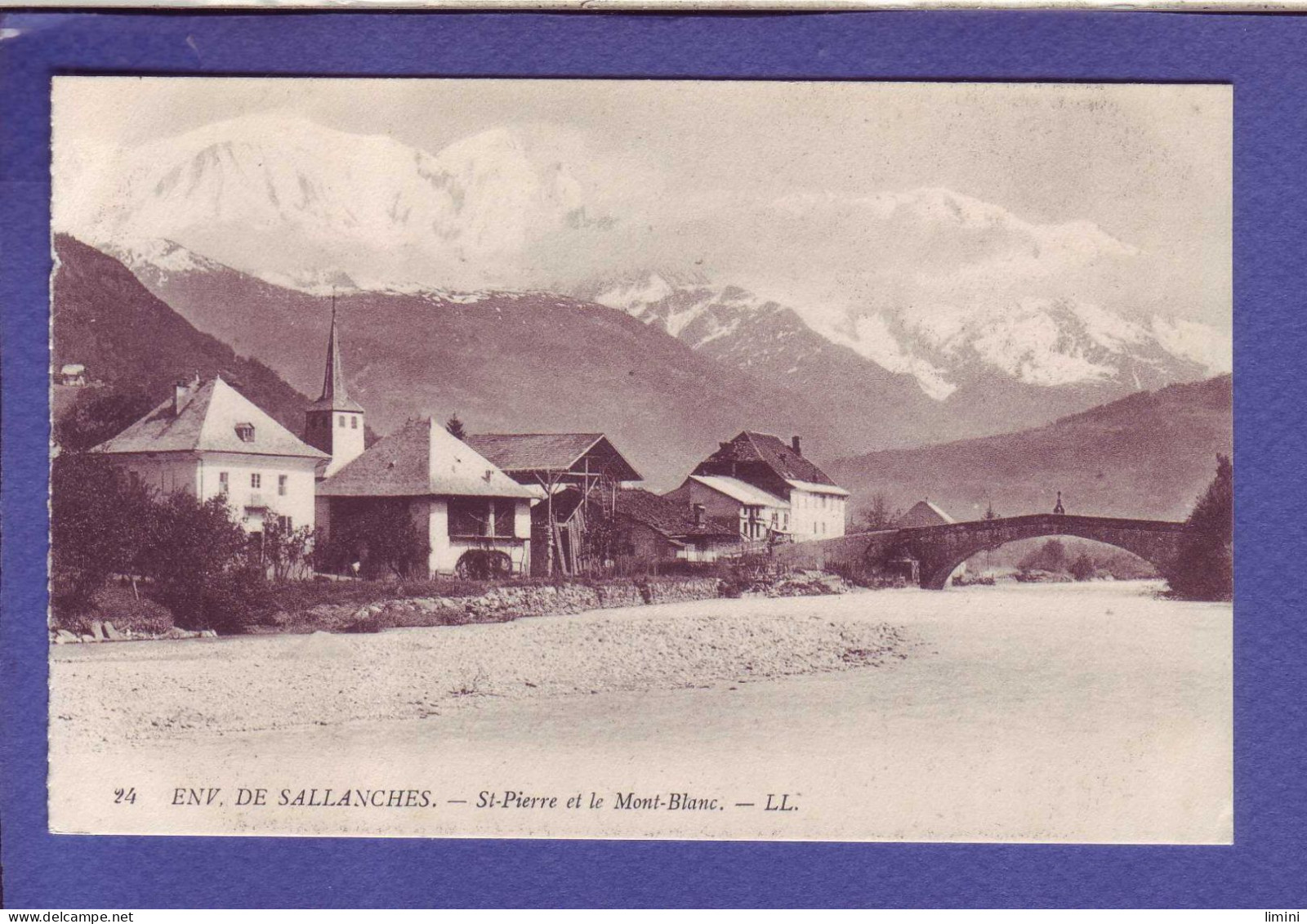 74 - SALLANCHES - SAINT PIERRE Et Le MONT BLANC -  - Sallanches