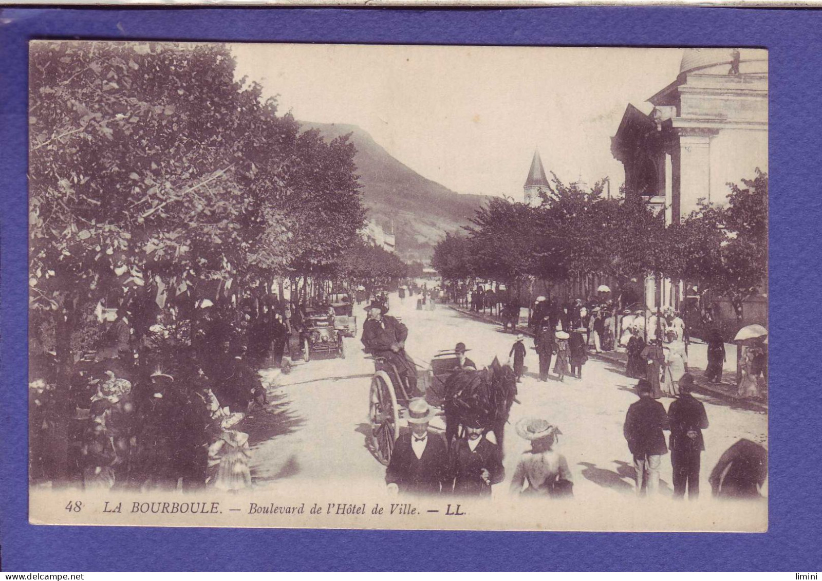 63 - LA BOURBOULE - BOULEVARD De L'HOTEL De VILLE - - La Bourboule