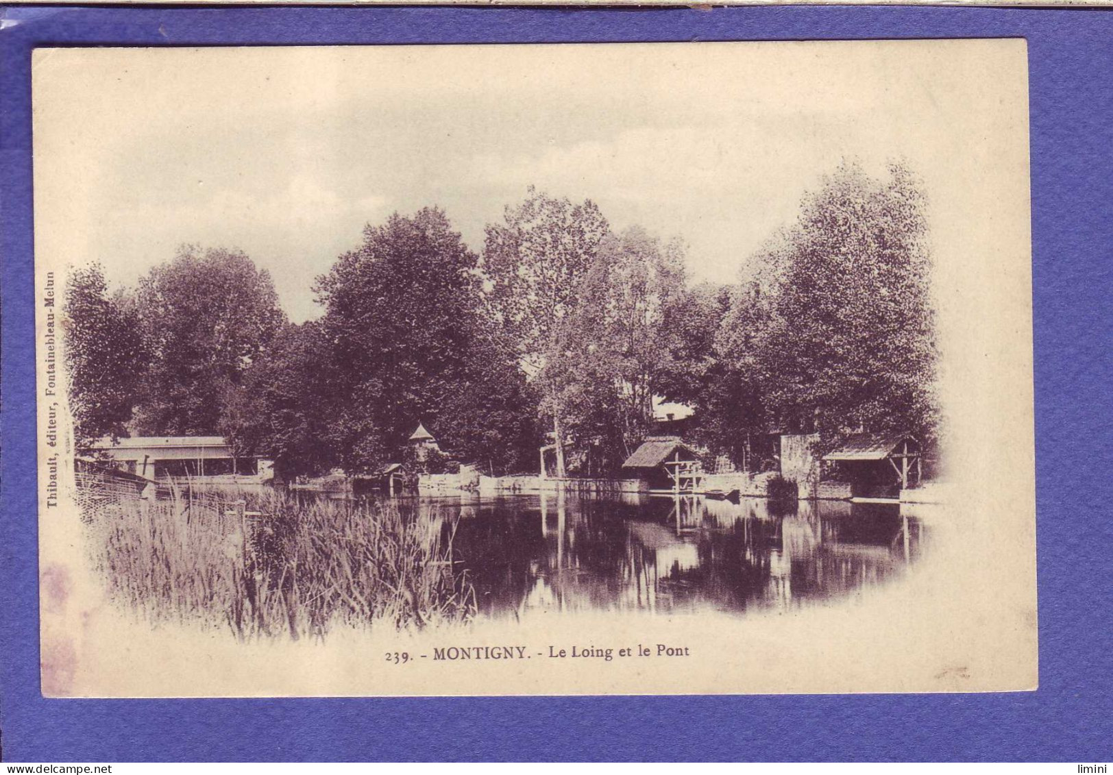 77 - MONTIGNY Sur LOING - Le LOING Et Le PONT -  - Sonstige & Ohne Zuordnung