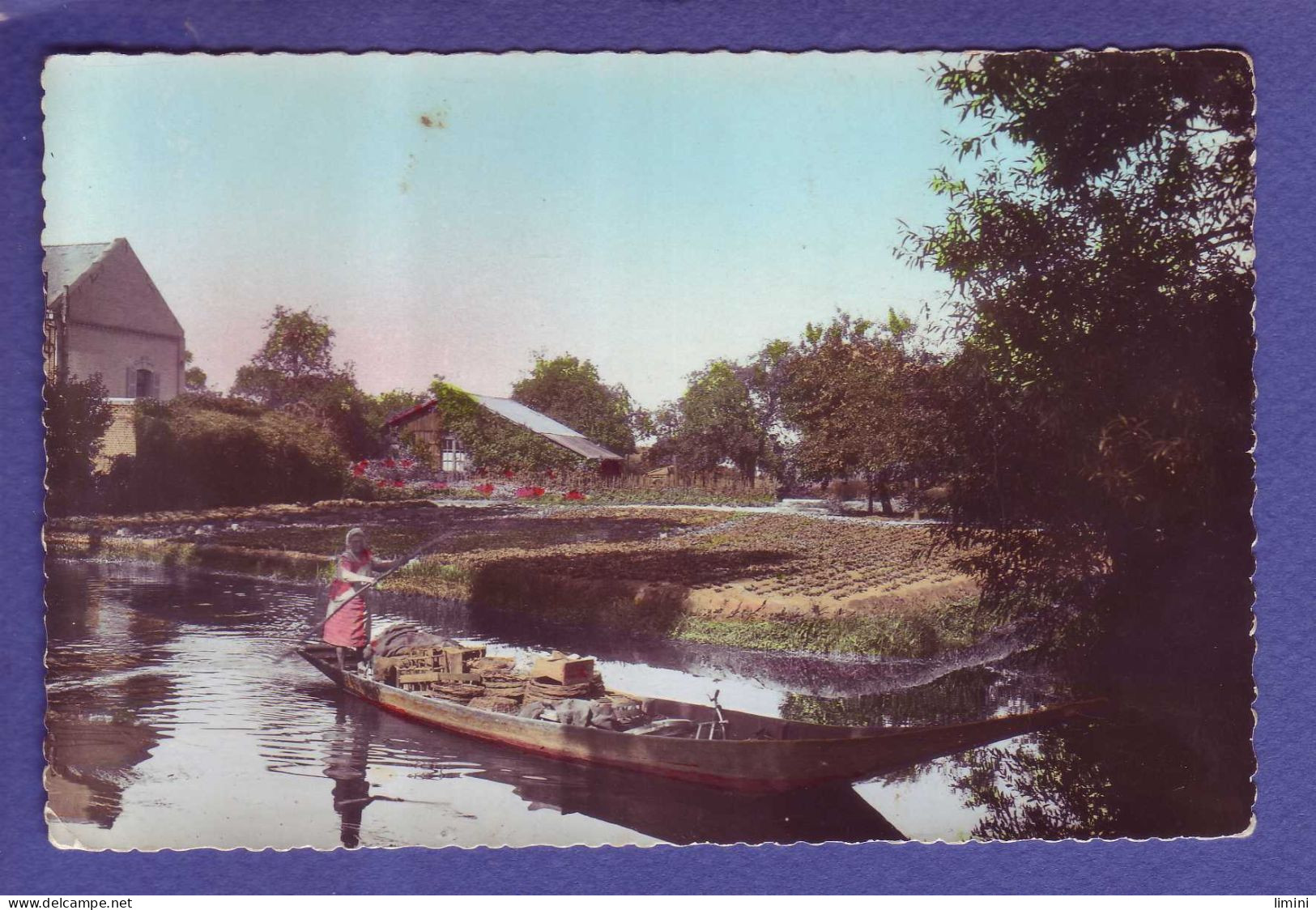 80 - AMIENS - Les HORTILLONNAGES - COLORISEE -  - Amiens