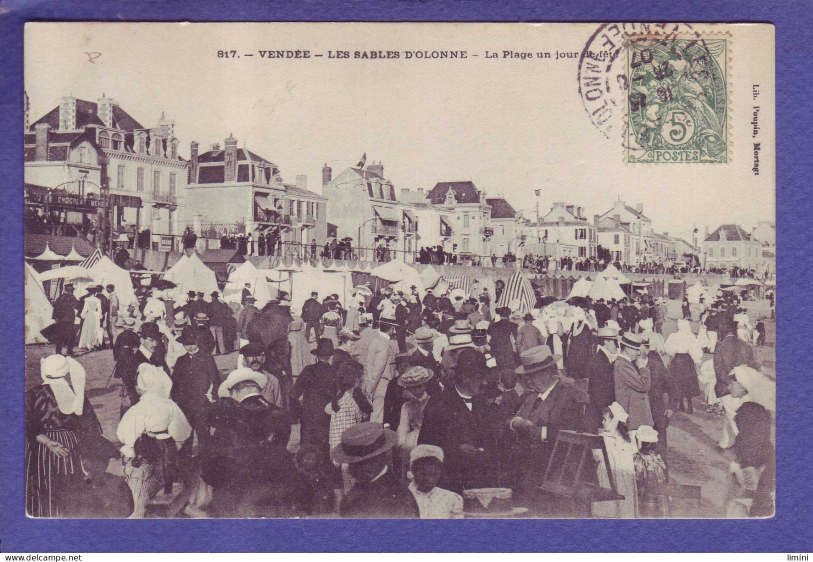 85 - SABLES D'OLONNES - PLAGE JOUR De FÊTE - ANIMEE -  - Sables D'Olonne