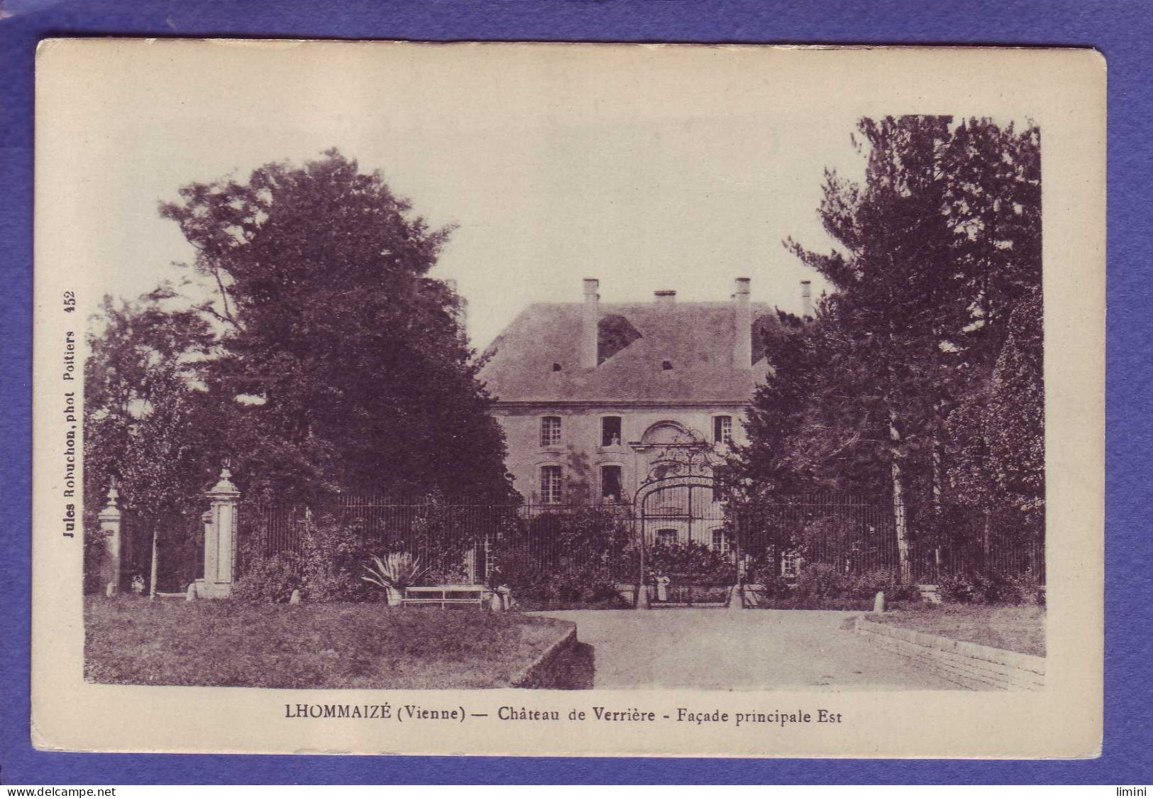 86 - LHOMMAIZE - CHATEAU De VERRIERES -  - Other & Unclassified