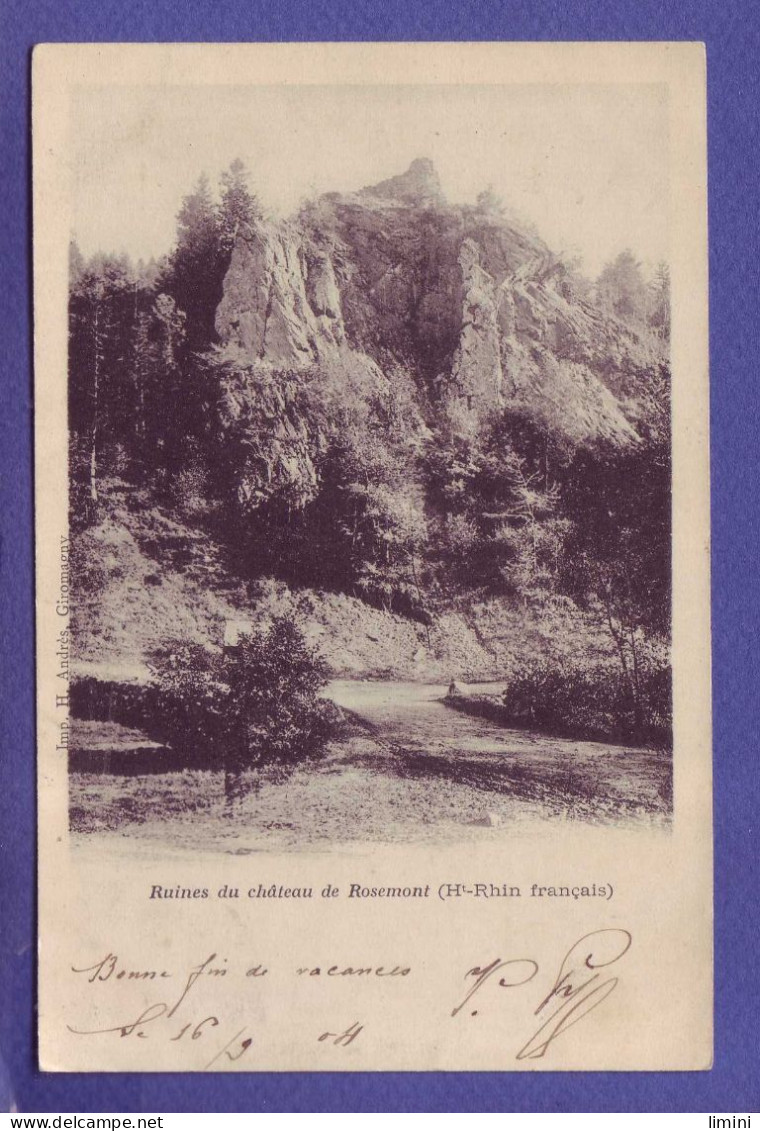 68 - RUINES Du CHATEAU De ROSEMONT -  - Autres & Non Classés