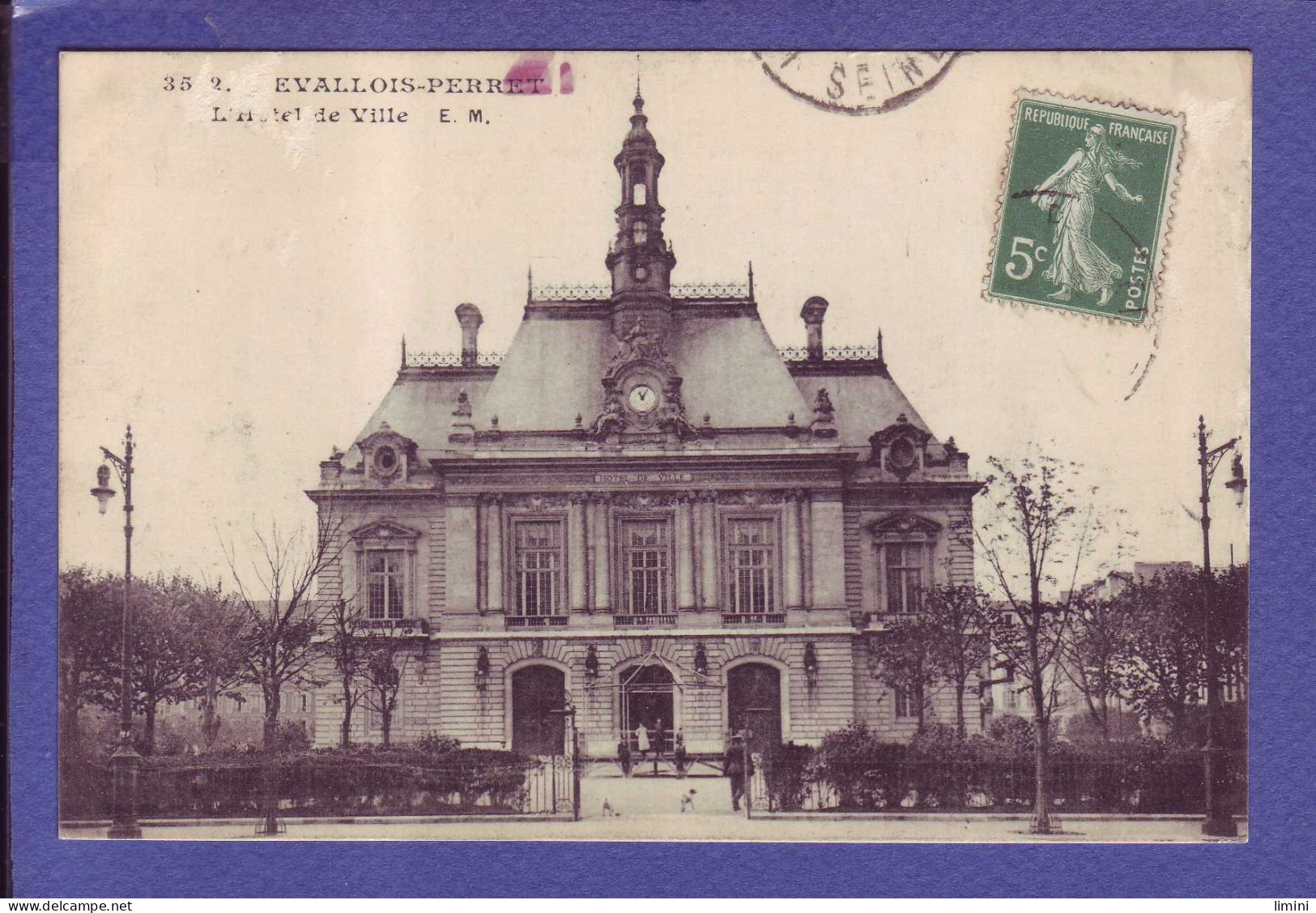 92 - LEVALLOIS PERRET - HOTEL De VILLE - - Levallois Perret