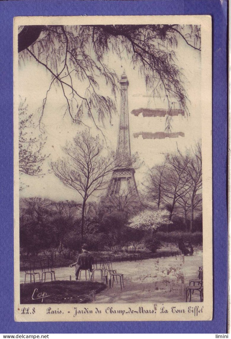 75 - PARIS - JARDIN Du CHAMP De MARS - TOUR EIFFEL -  - Parks, Gärten