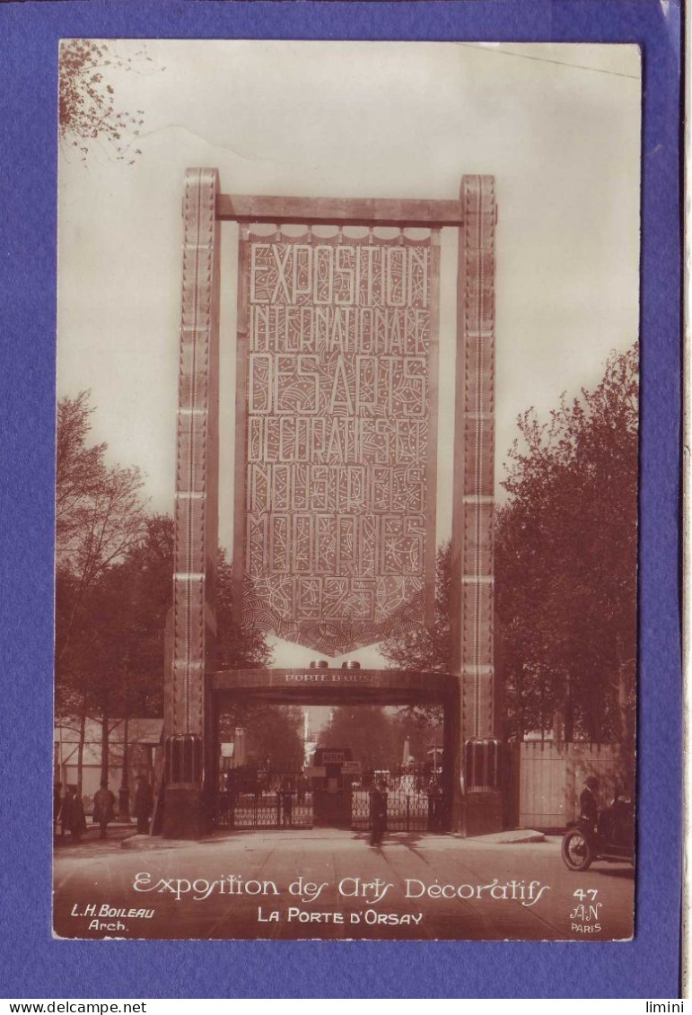 75 - PARIS 7éme - EXPOSITION Des ARTS DÉCORATIFS - LA PORTE D'ORSAY - ANIMEE -  - Distretto: 07