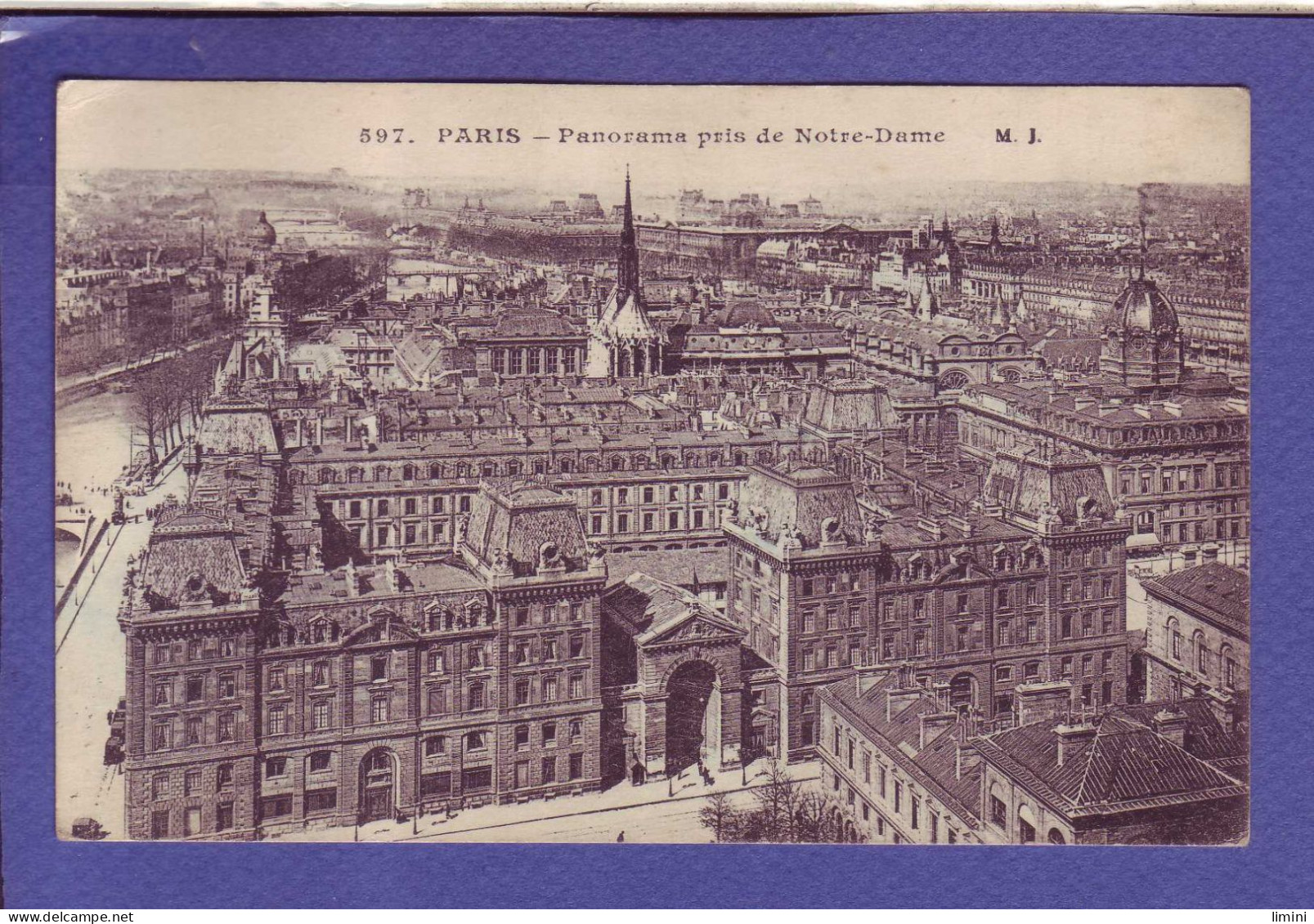 75 - PARIS - PANORAMA - PRIS De NOTRE DAME -  - Notre Dame Von Paris