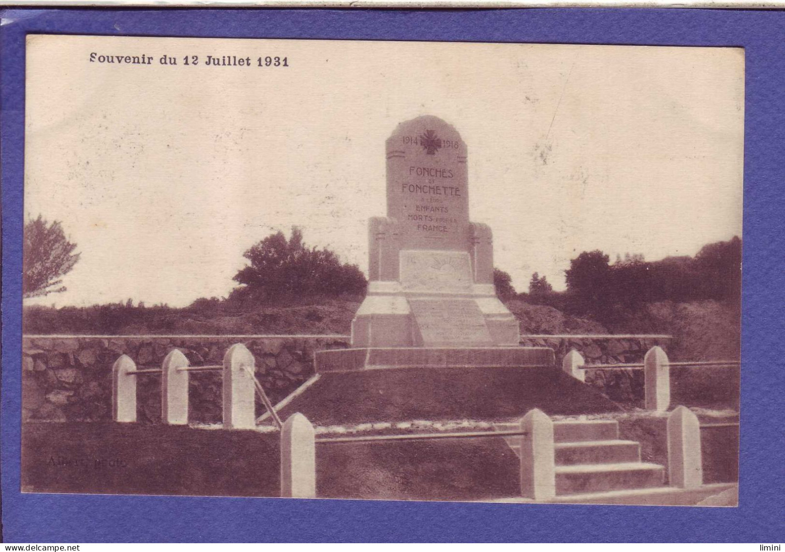 80 - FONCHES FONCHETTE - MONUMENT AUX MORTS -  - Sonstige & Ohne Zuordnung