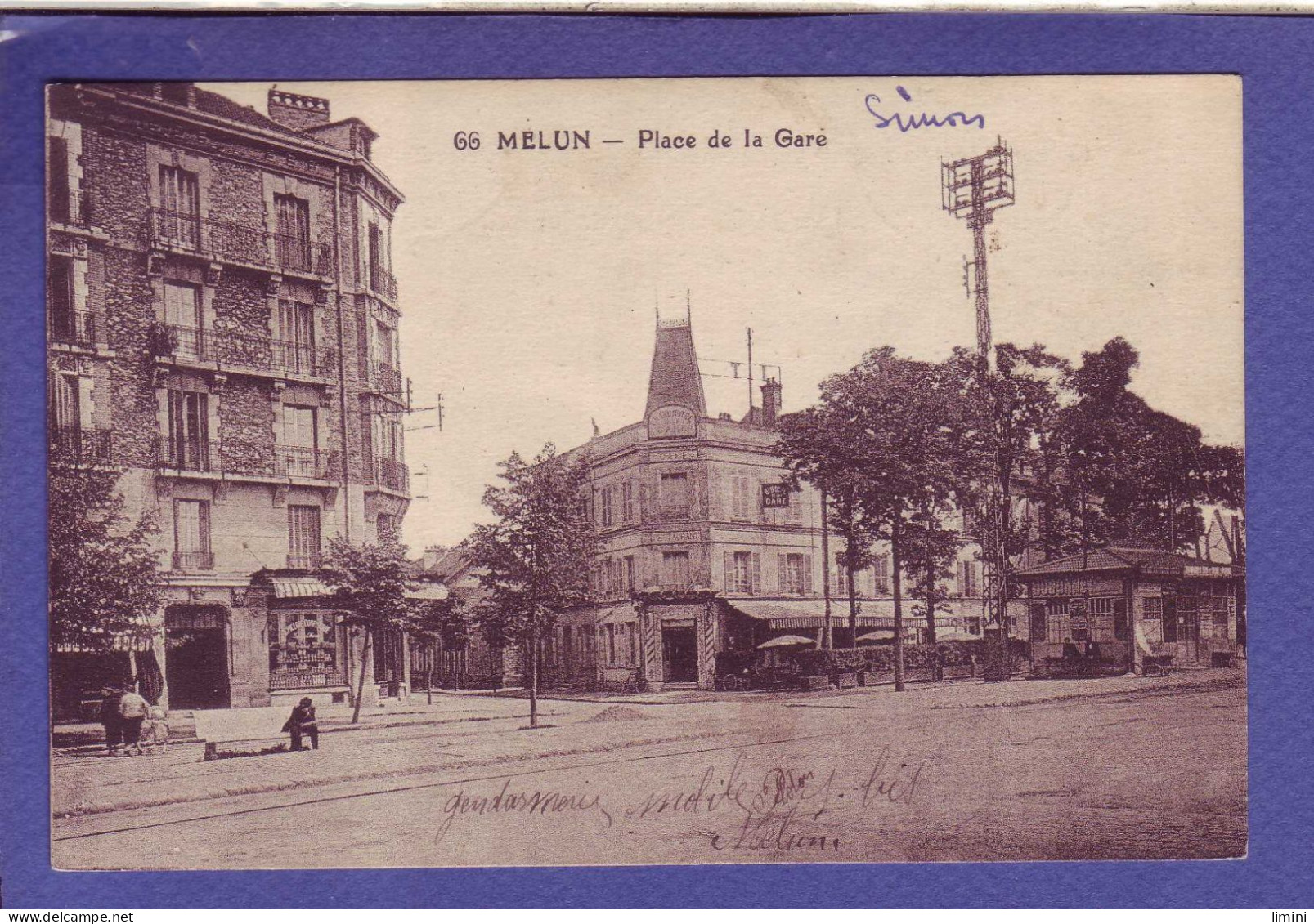 77 - MELUN - PLACE De La GARE - - Melun