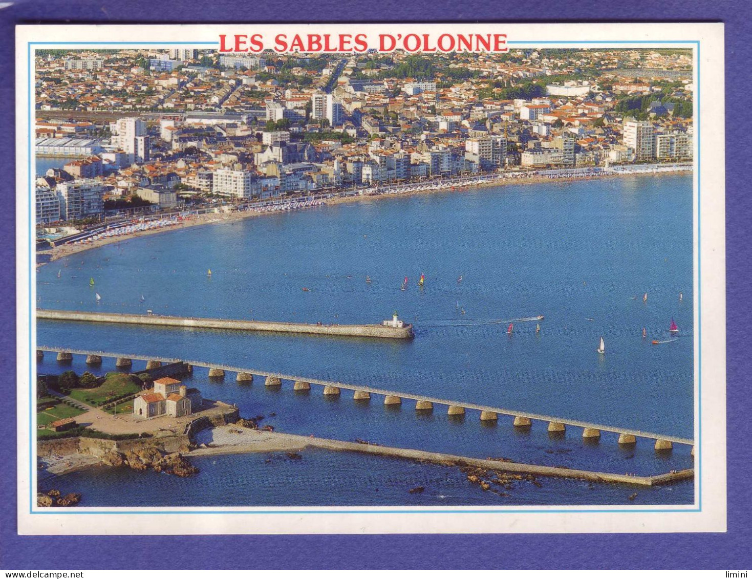 85 - SABLE D'OLONNE - PORT Et PLAGE -  - Sables D'Olonne