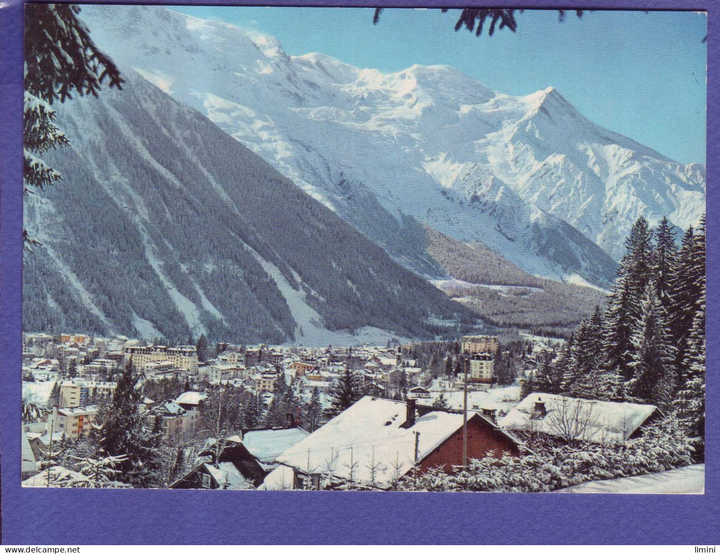 74 - CHAMONIX MONT BLANC - STATION EN HIVER -  - Chamonix-Mont-Blanc