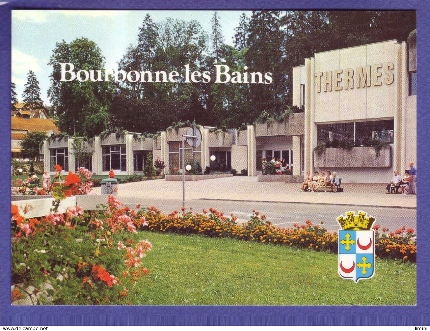 52 - BOURBONNE Les BAINS - LES THERMES - ANIMEE -  - Bourbonne Les Bains