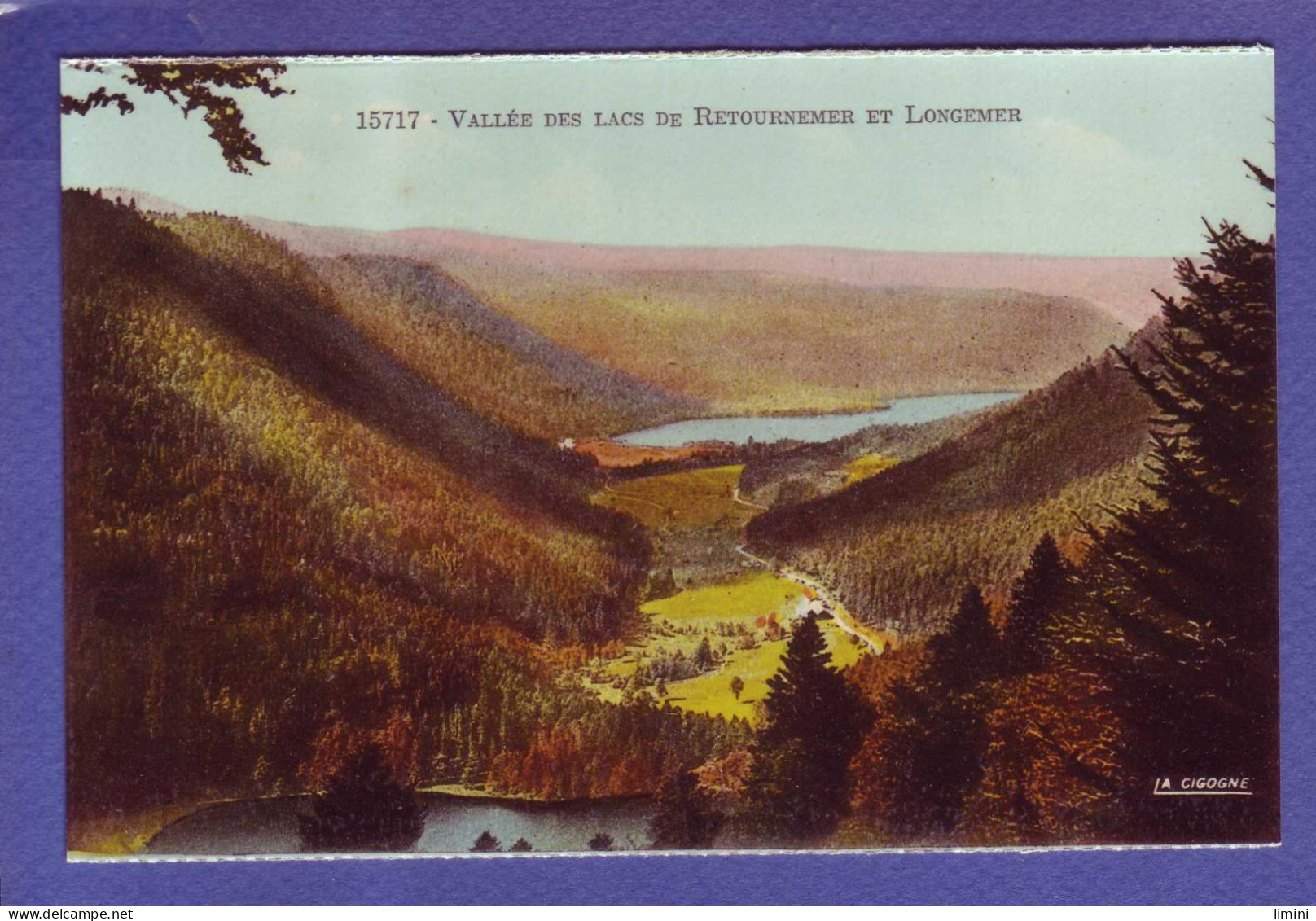 88 - LAC De RETOURNEMER Et LONGEMER - COLORISEE - - Other & Unclassified