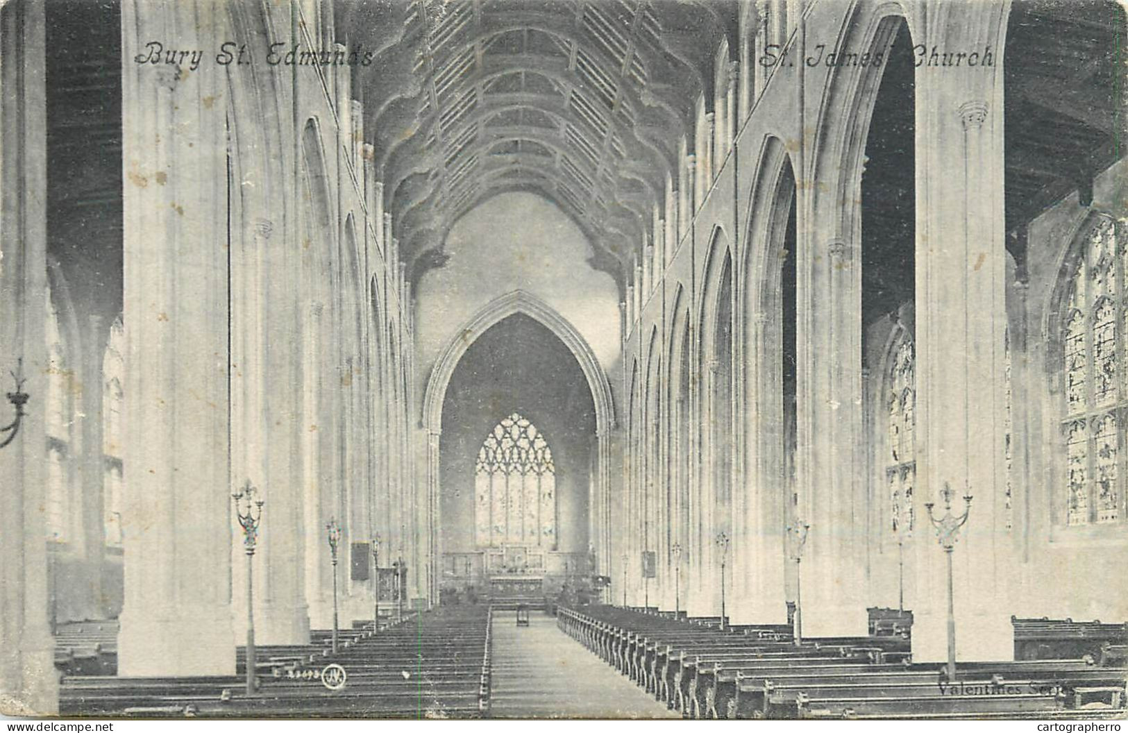 England Bury St Edmunds - St James' Church Interior Aspect - Autres & Non Classés