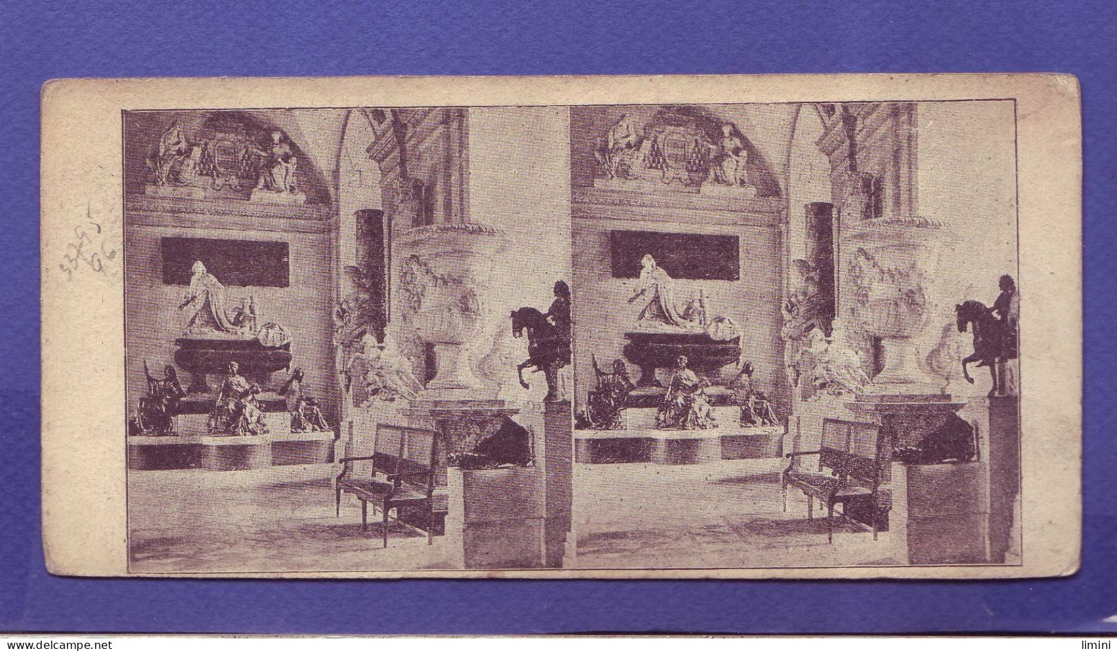 00 - CARTE STÉREOSCOPIQUE -STATUE -  - Kunstgegenstände