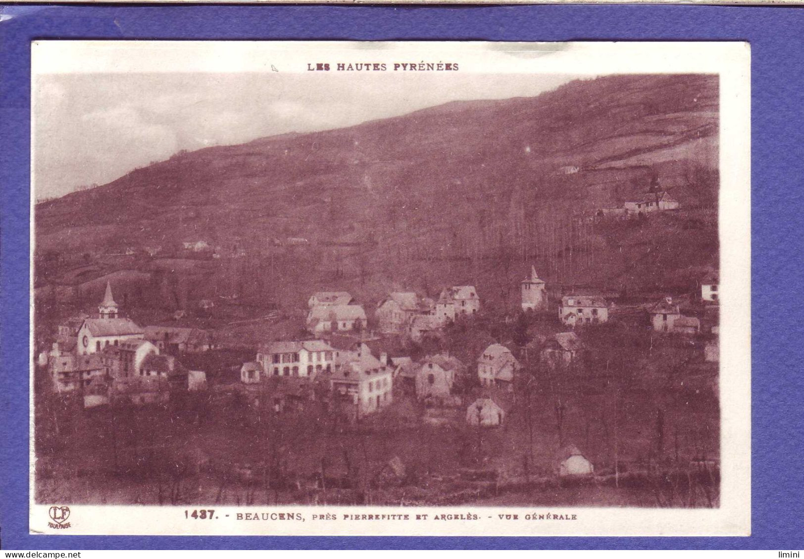 65 - BEAUCENS - VUE GENERALE -  - Autres & Non Classés