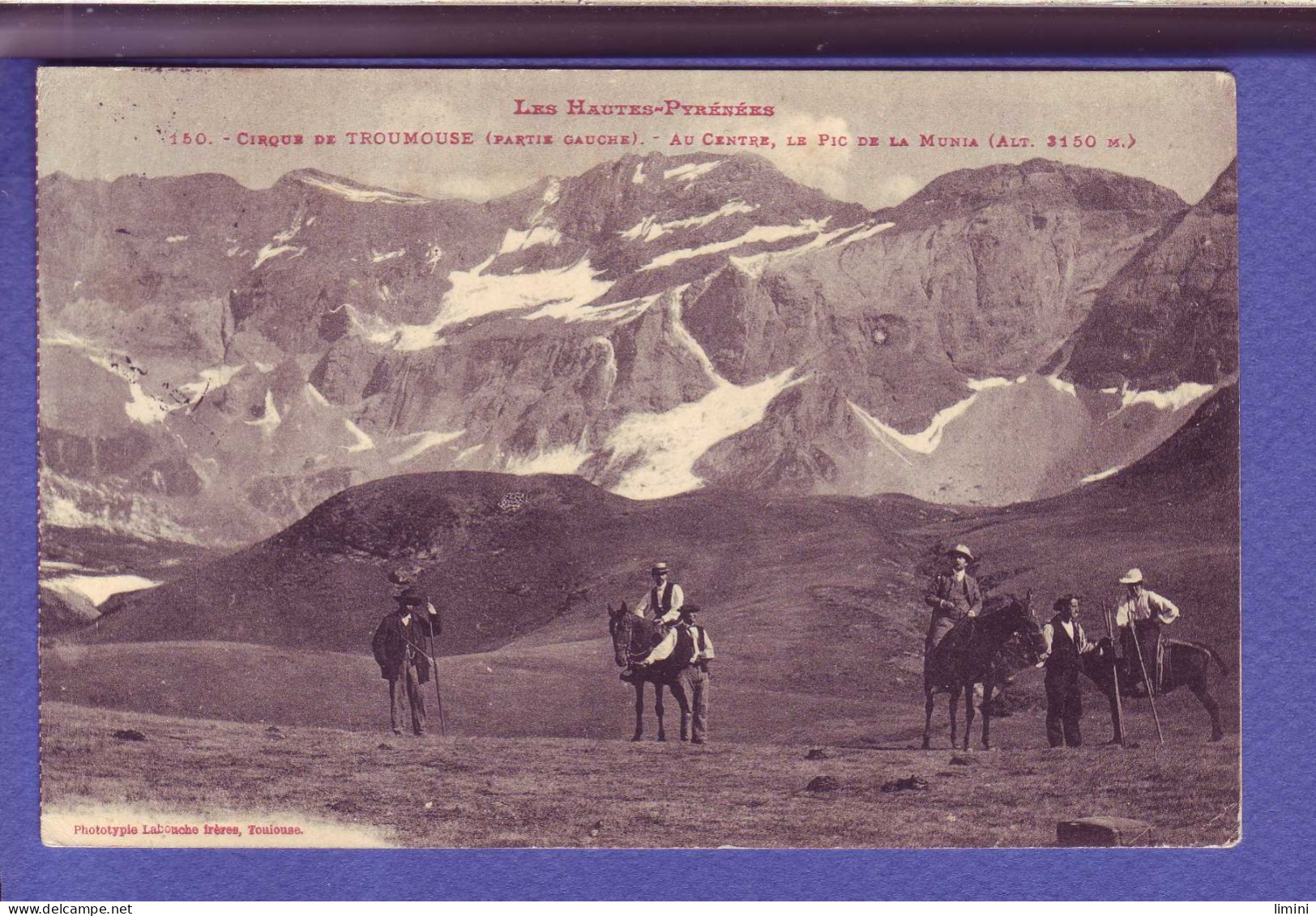 65 - CIRQUE De TROUMOUSE - PIC De La MOUNIA - ANIMEE - ATTELAGE -  - Autres & Non Classés