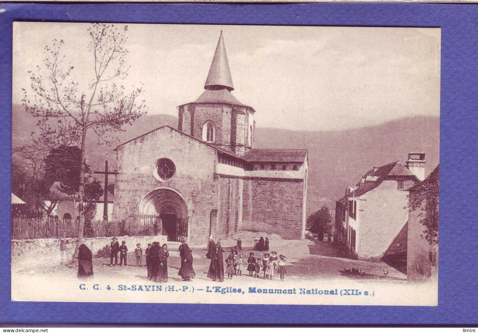 65 - SAINT SAVIN - EGLISE - ANIMEE -  - Autres & Non Classés