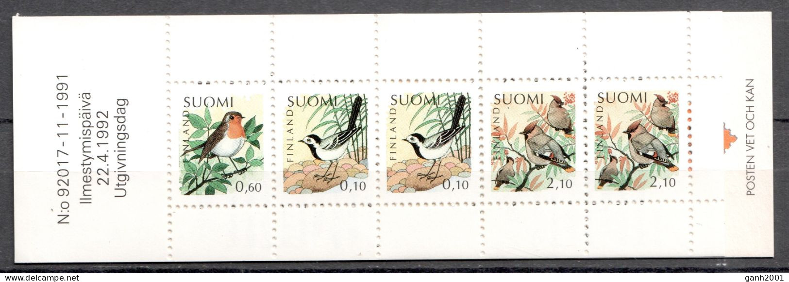 Finland 1992 Finlandia / Birds Booklet MNH Vögel Carnet Aves Oiseaux Uccelli / Mo25  3-30 - Autres & Non Classés