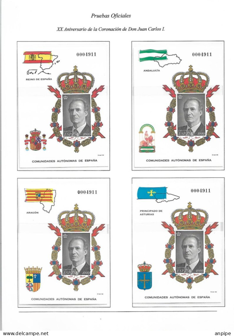 PRUEBAS ESPAÑA - Briefe U. Dokumente