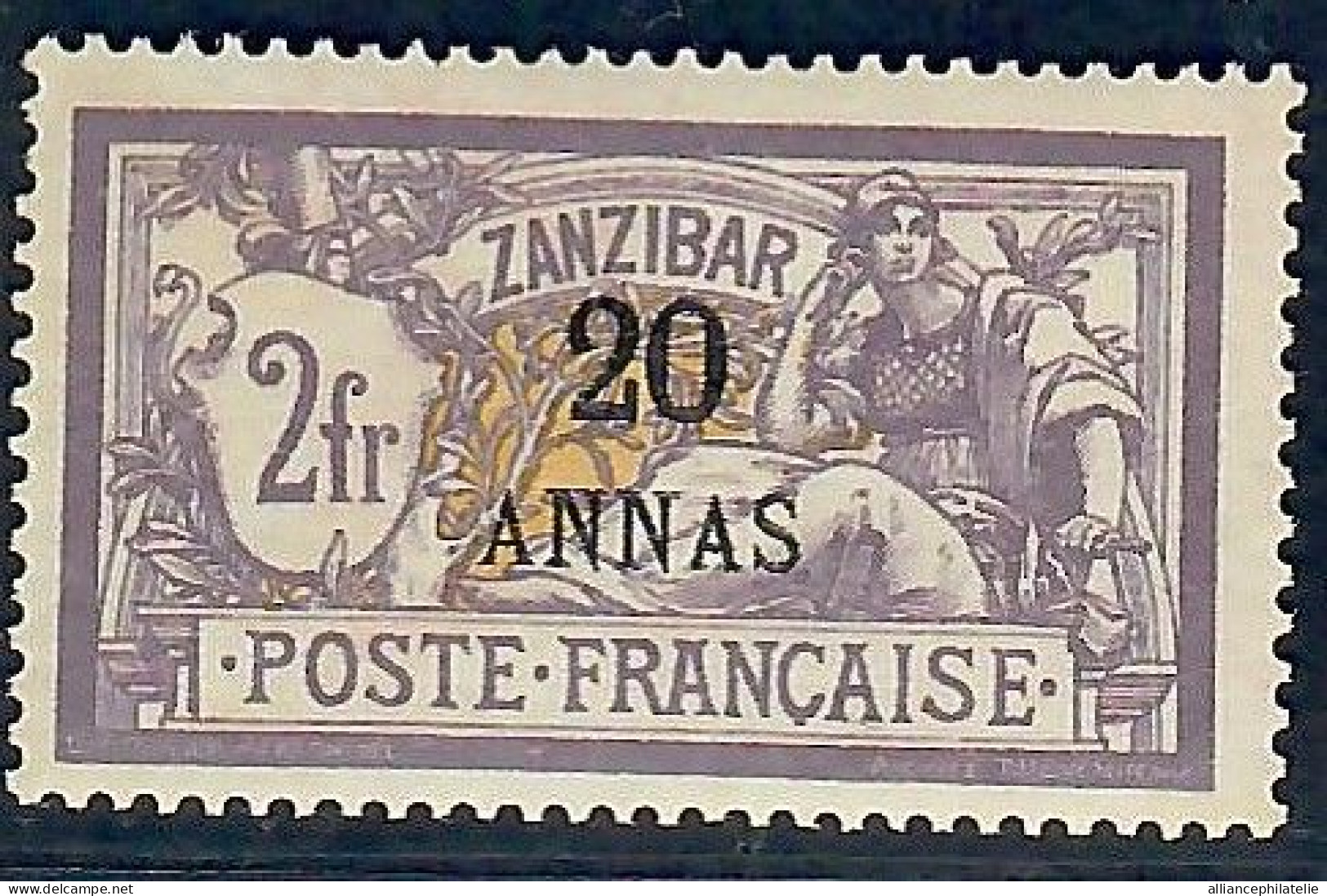 Lot N°A5637 Zanzibar  N°56 Neuf * Qualité TB - Neufs