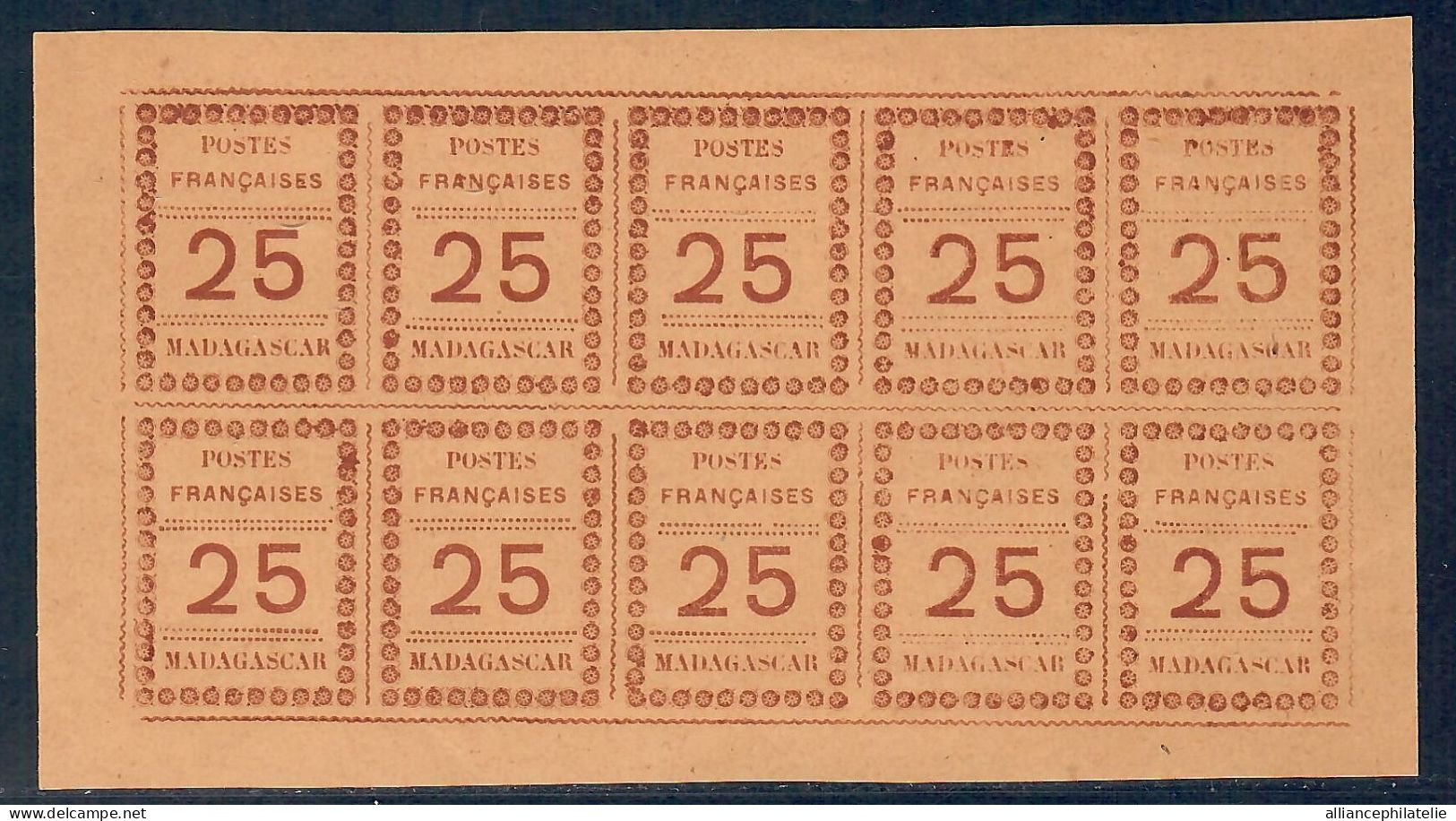 Lot N°A5648 Madagascar  N°11a Neuf (*) Sans Gomme - Unused Stamps