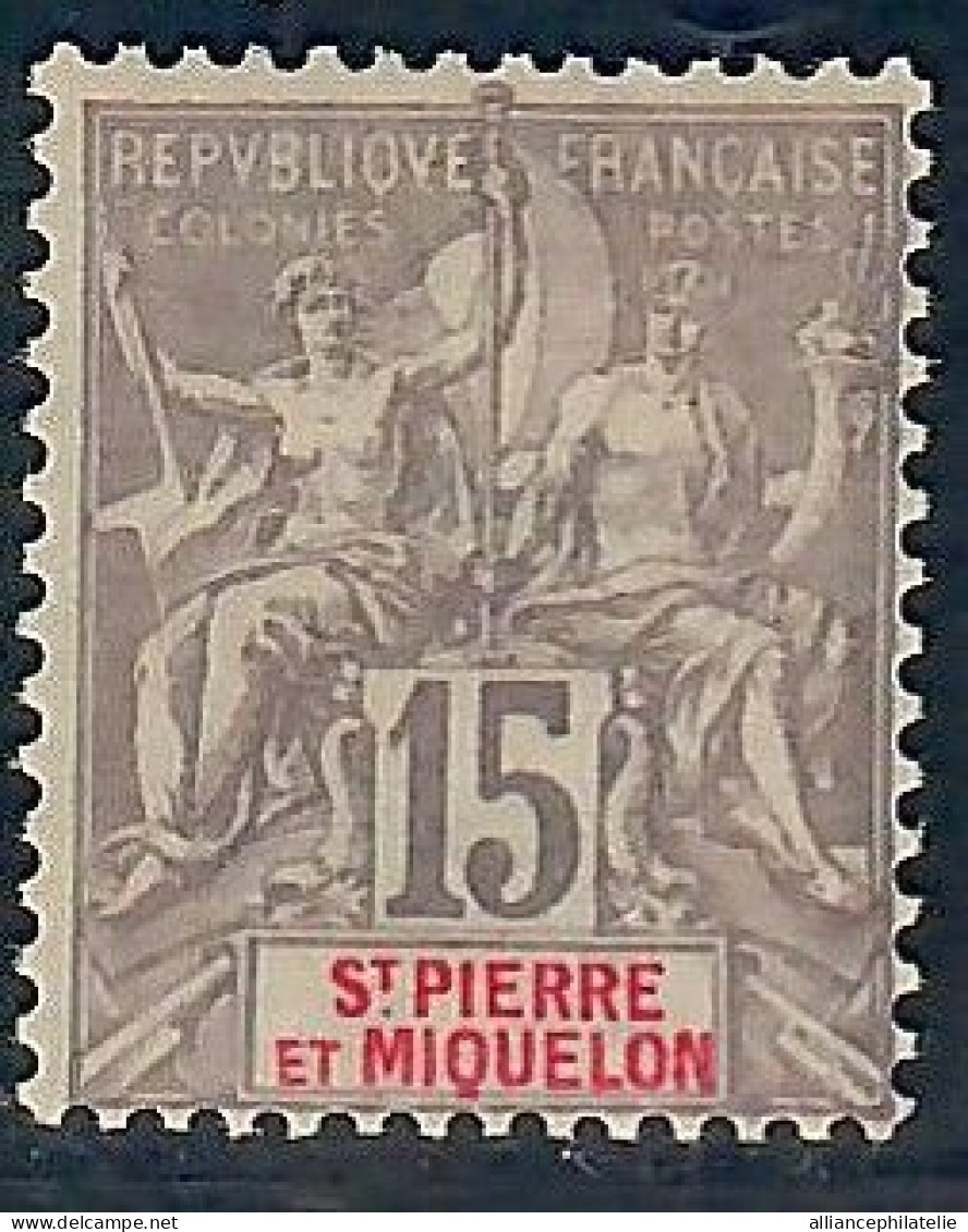 Lot N°A5603 Saint Pierre Et Miquelon  N°74 Neuf * Qualité TB - Ungebraucht